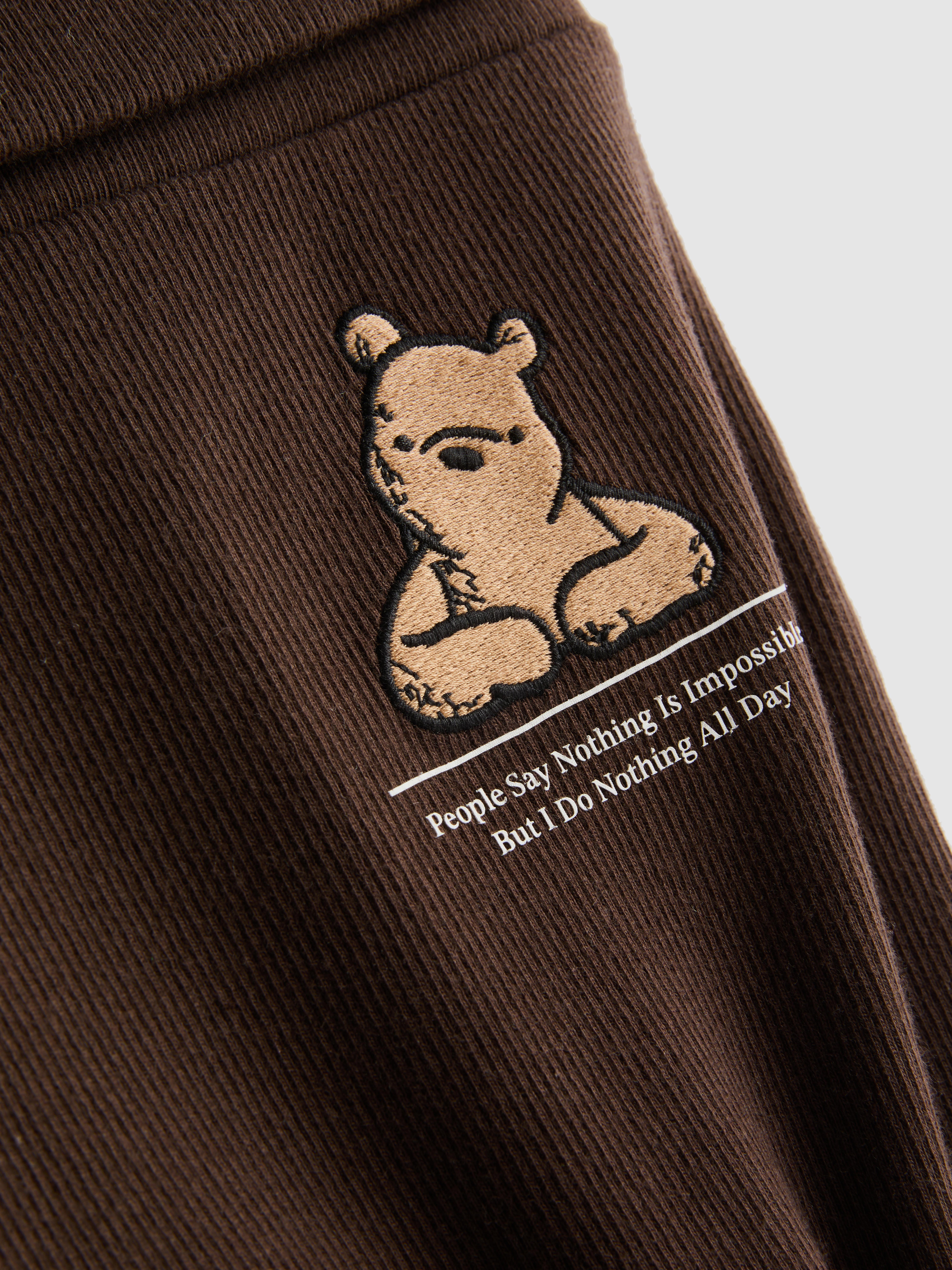 7-15yrs | Disney's Winnie the Pooh Ribbed Flare Joggers