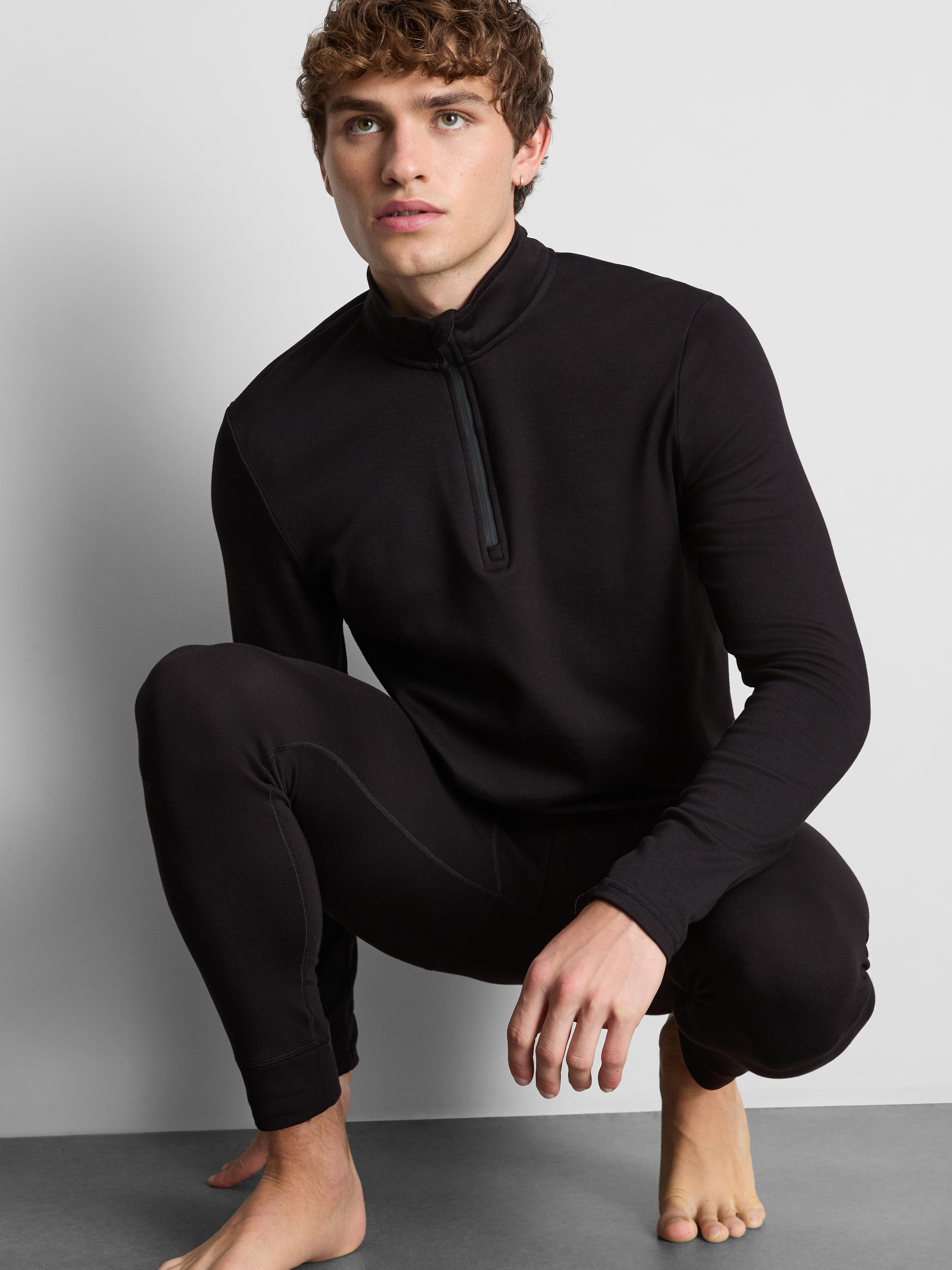 Heat IQ Extra Warm Thermal Fleece Quarter Zip Top