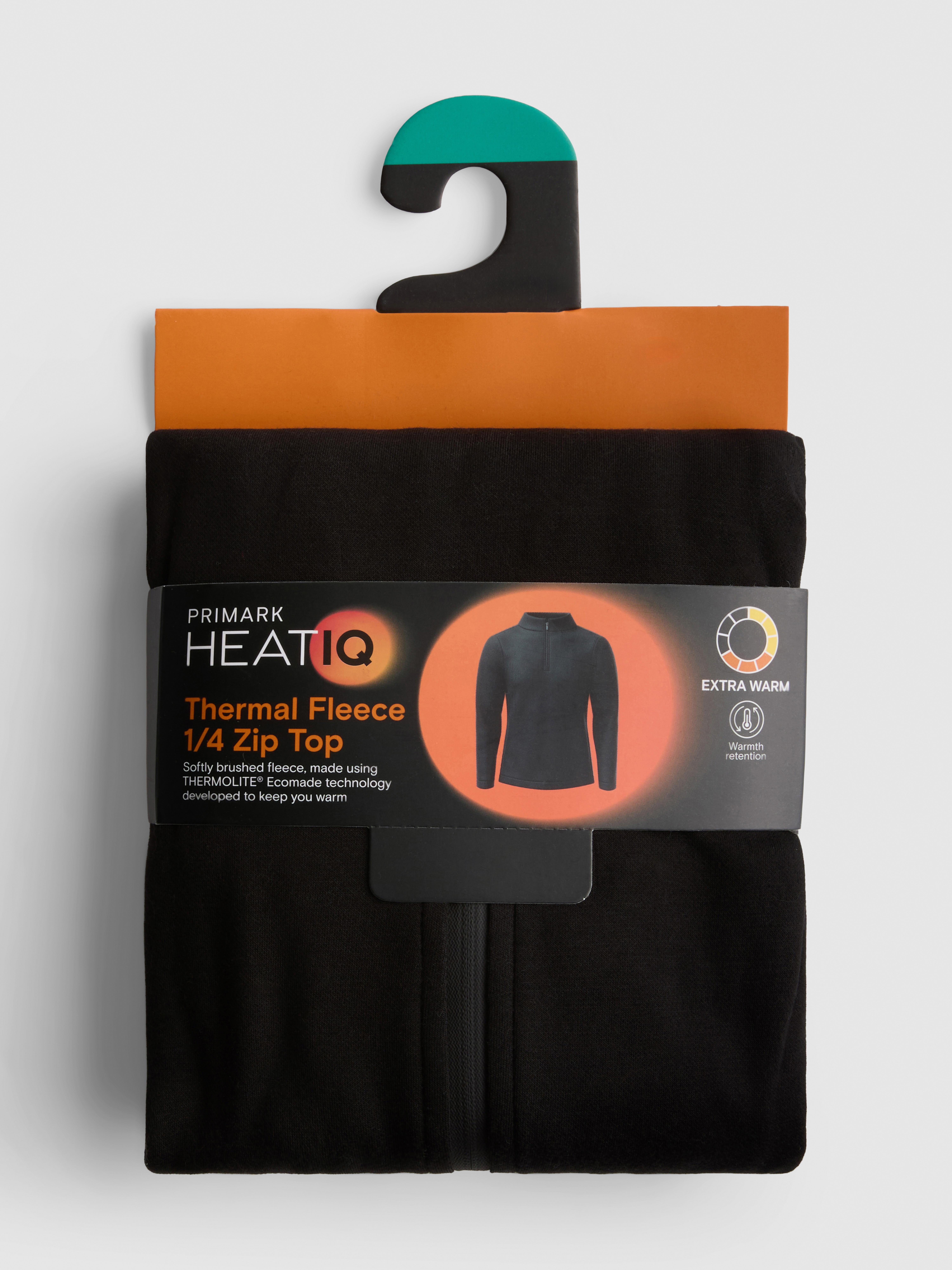 Heat IQ Extra Warm Thermal Fleece Quarter Zip Top