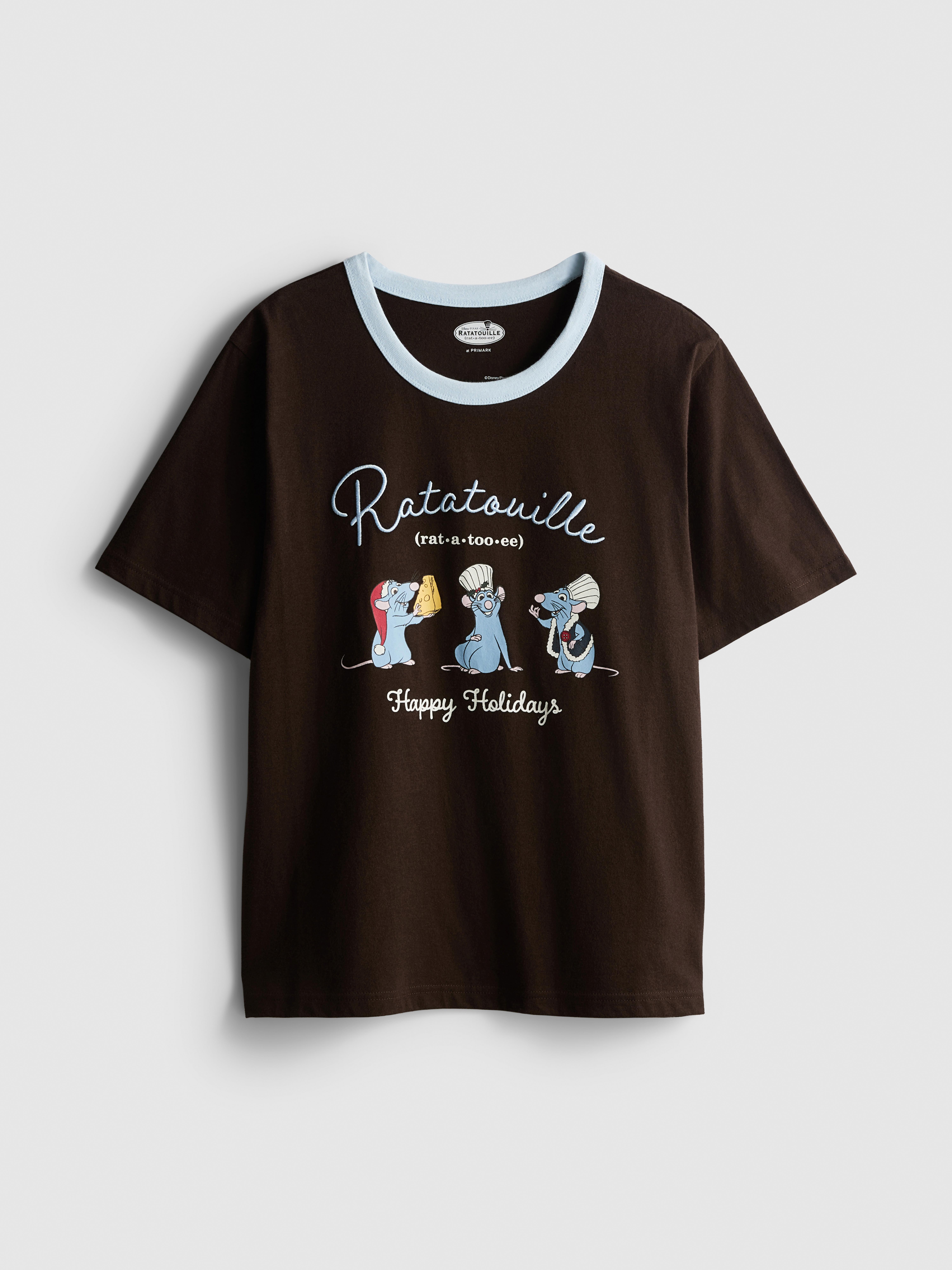 Disney's Ratatouille Christmas Pure Cotton Graphic Pajama Top