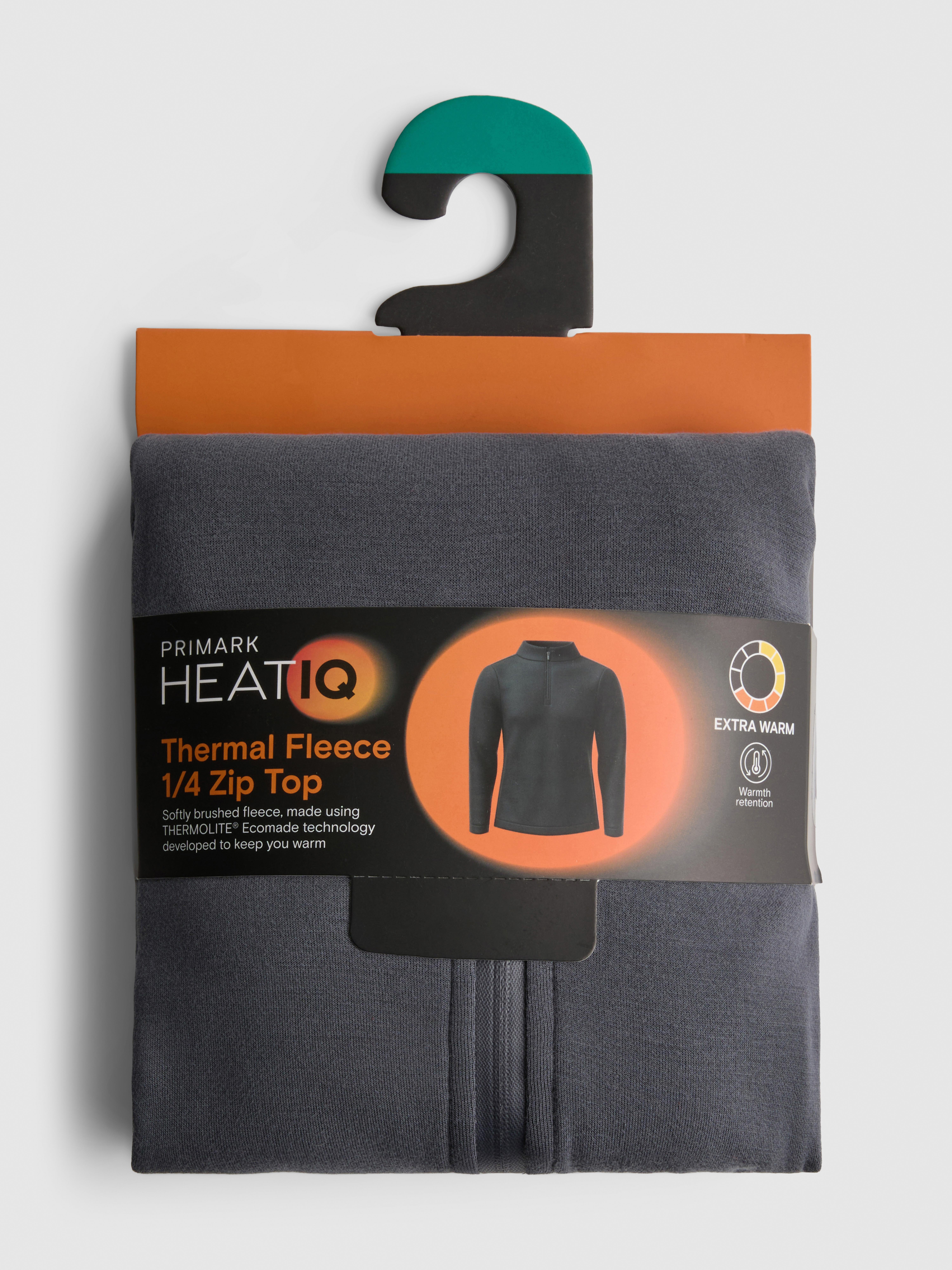 Heat IQ Extra Warm Thermal Fleece Quarter-Zip Top