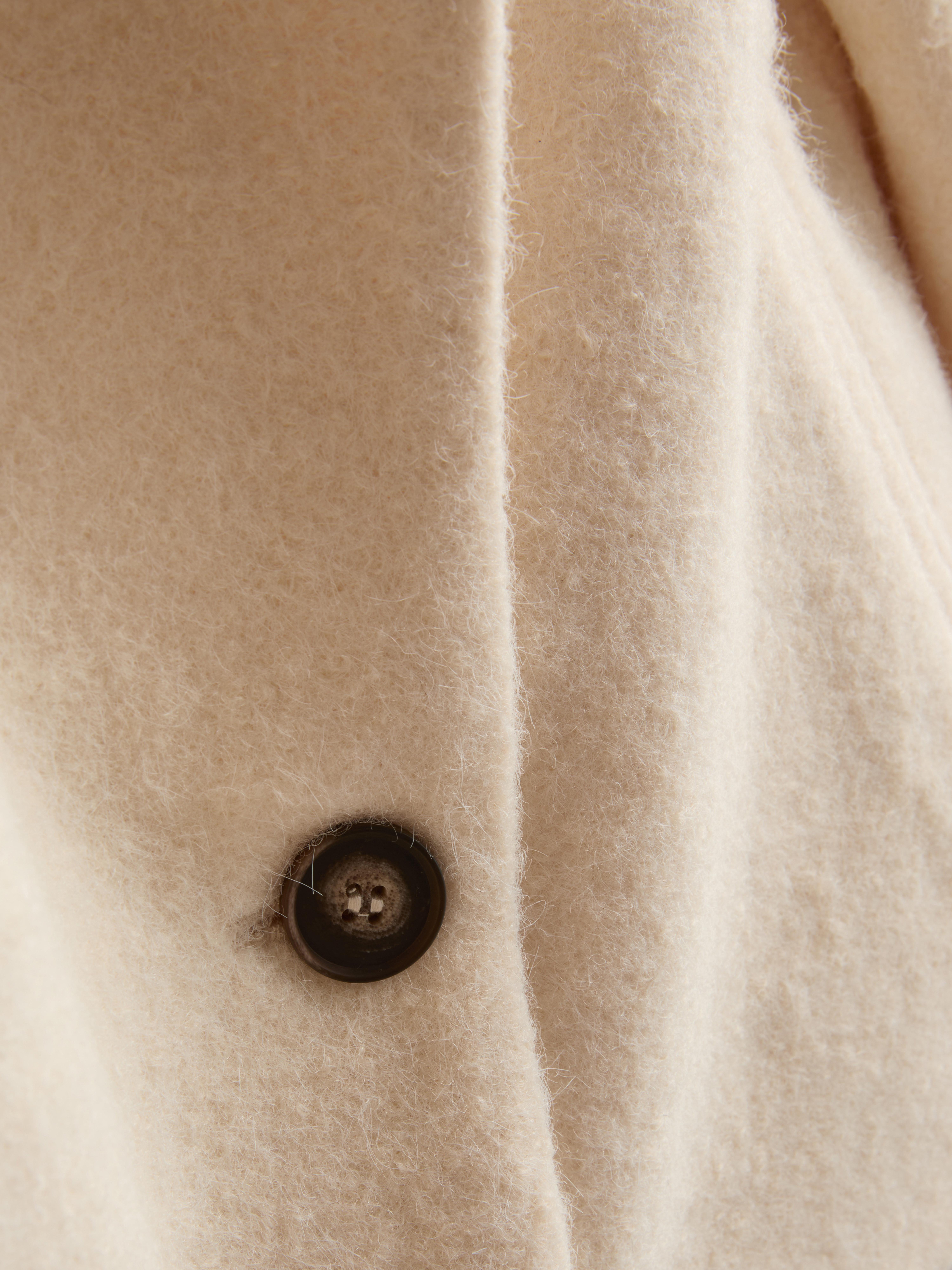 Brushed High-Neck Jacket