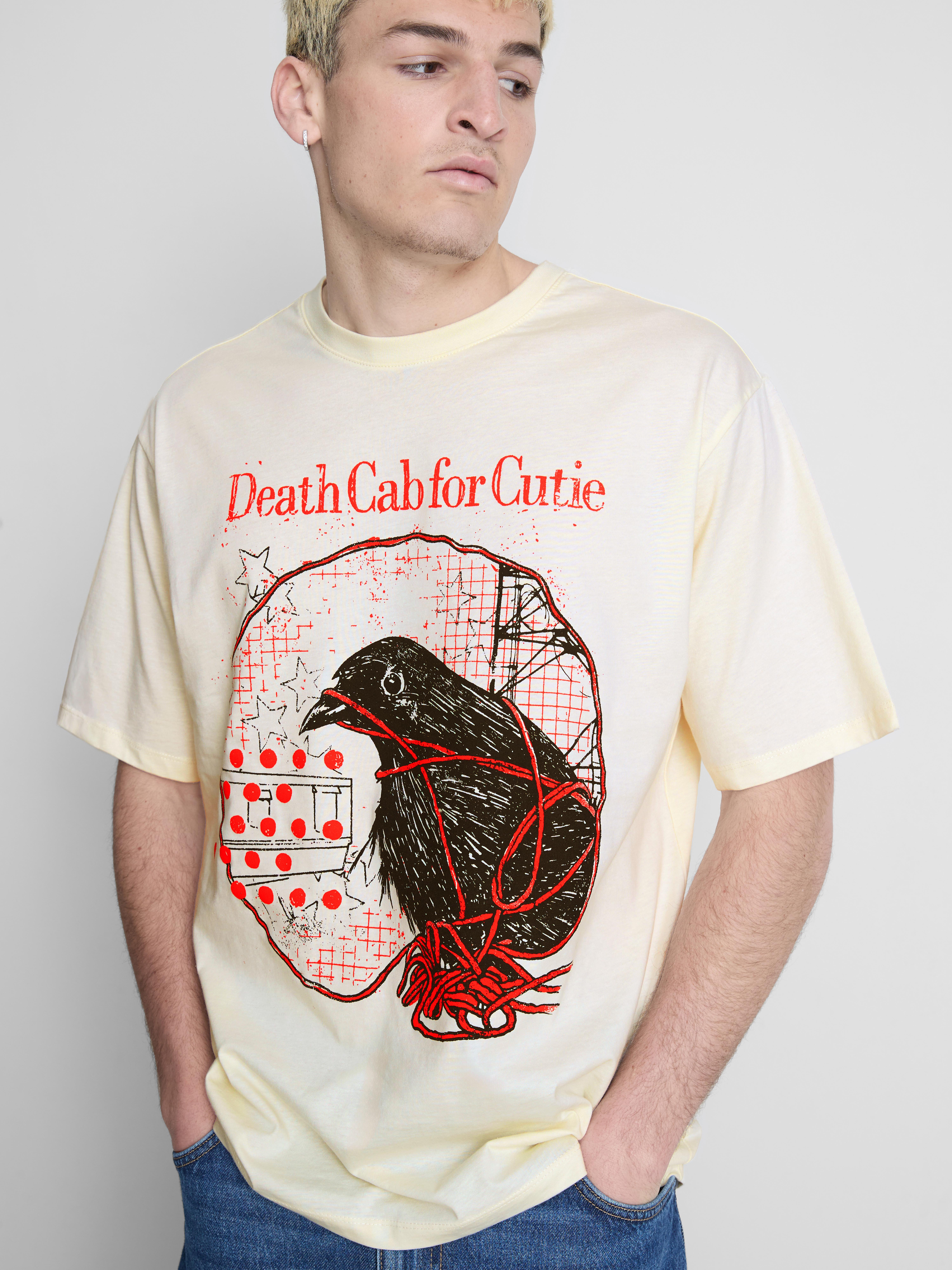 T-shirt met print Death Cab for Cutie