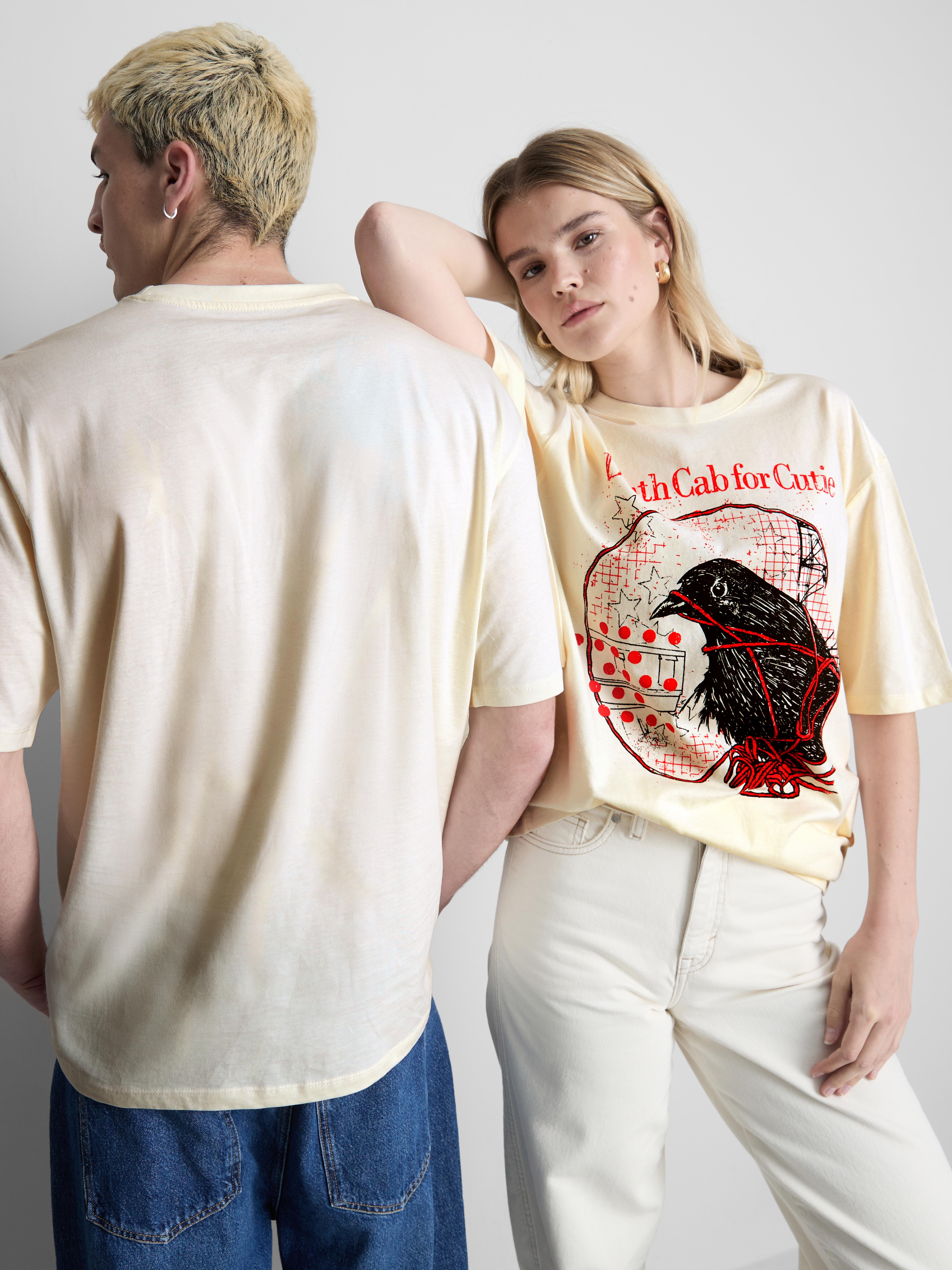 T-shirt met print Death Cab for Cutie