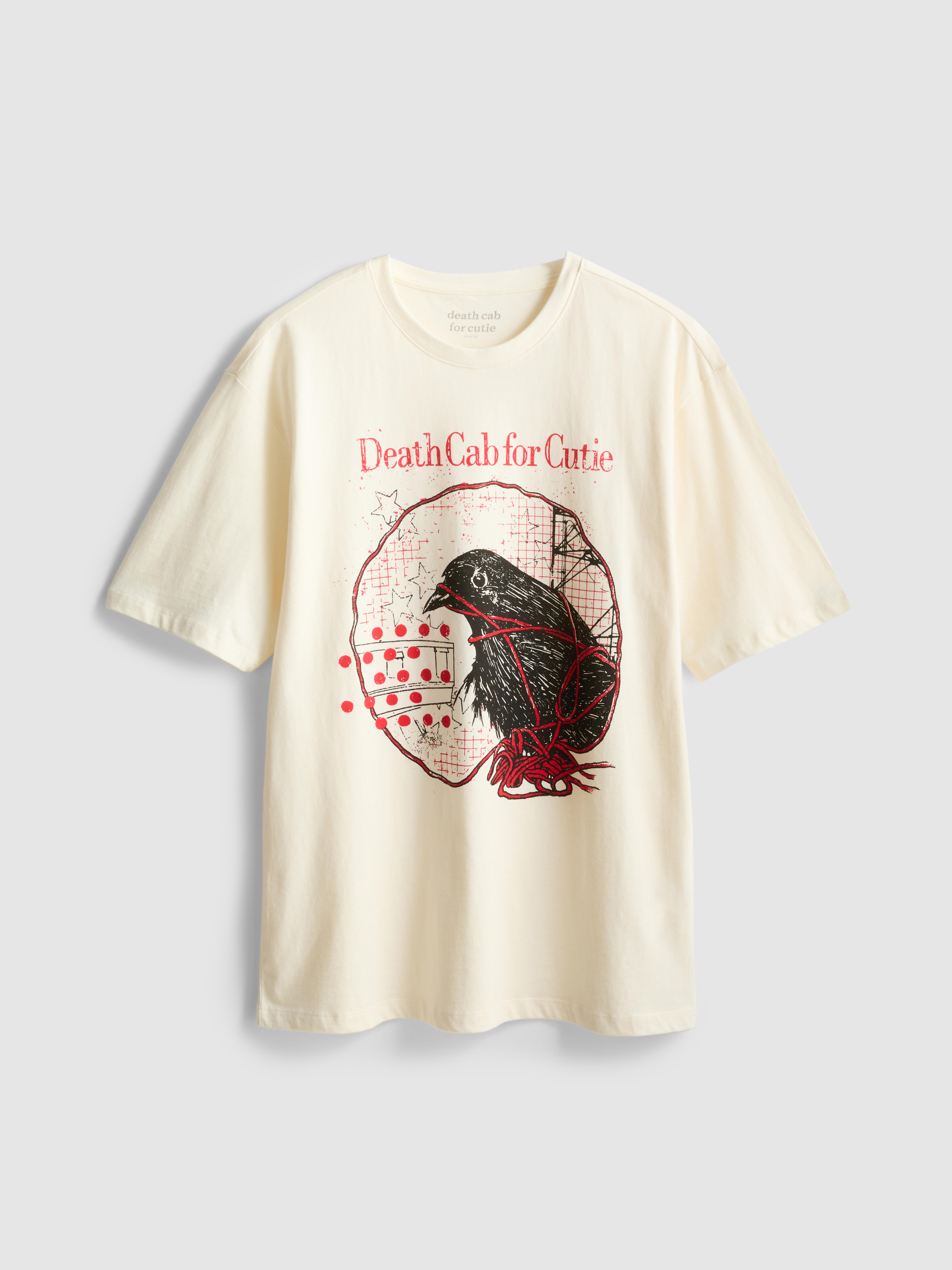 T-shirt met print Death Cab for Cutie