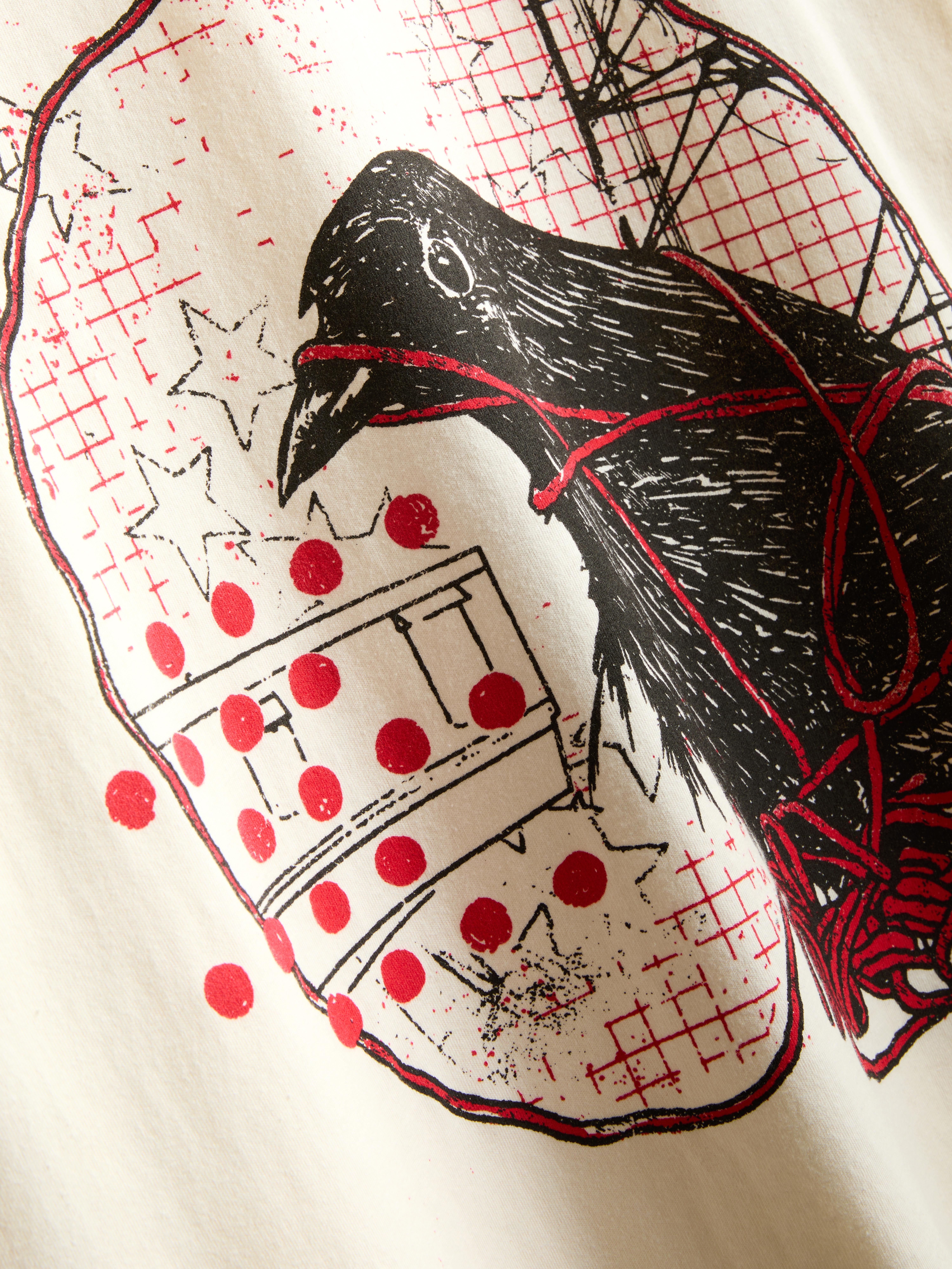 T-shirt met print Death Cab for Cutie