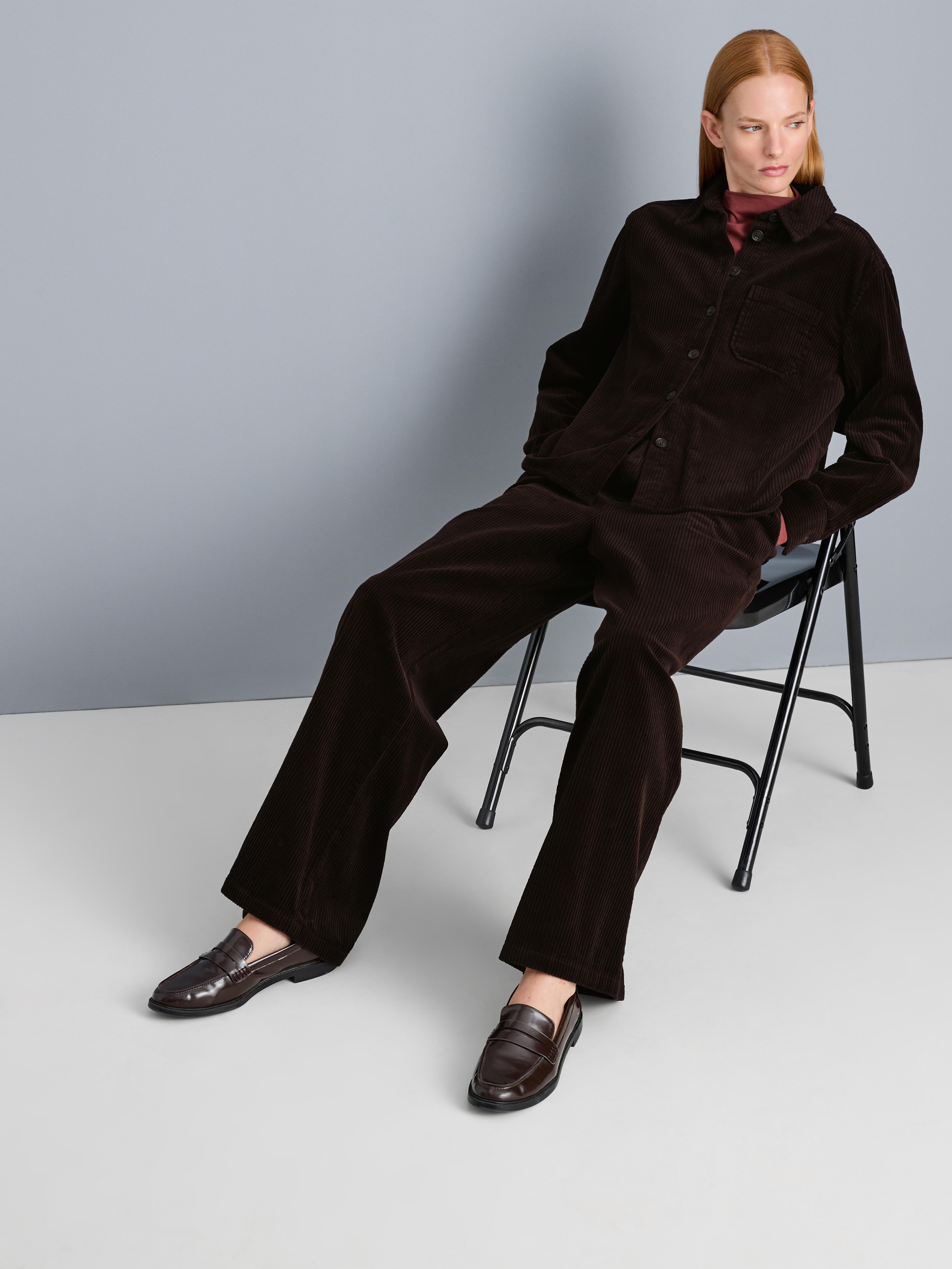 Pure Cotton Corduroy Shirt