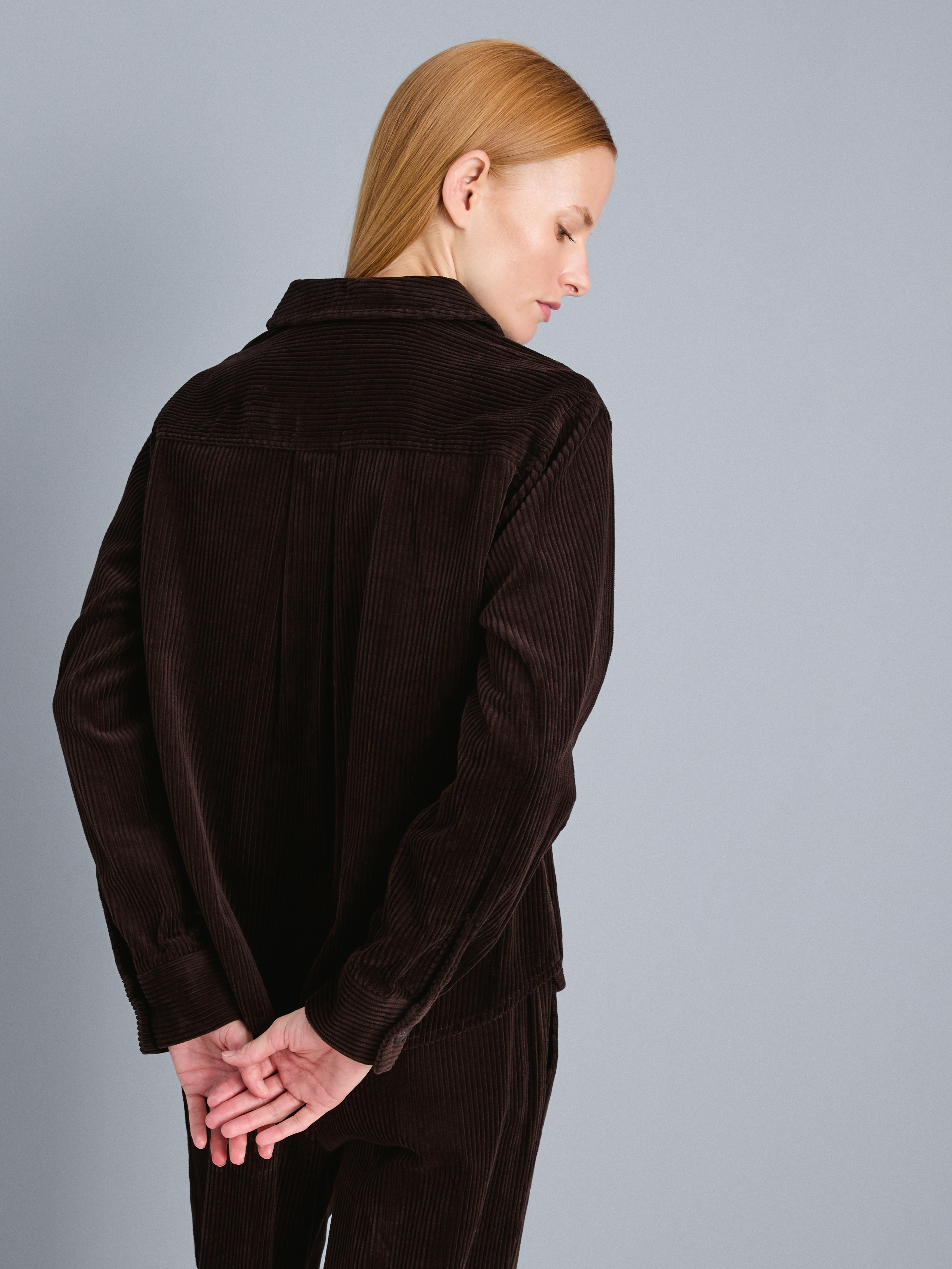 Pure Cotton Corduroy Shirt