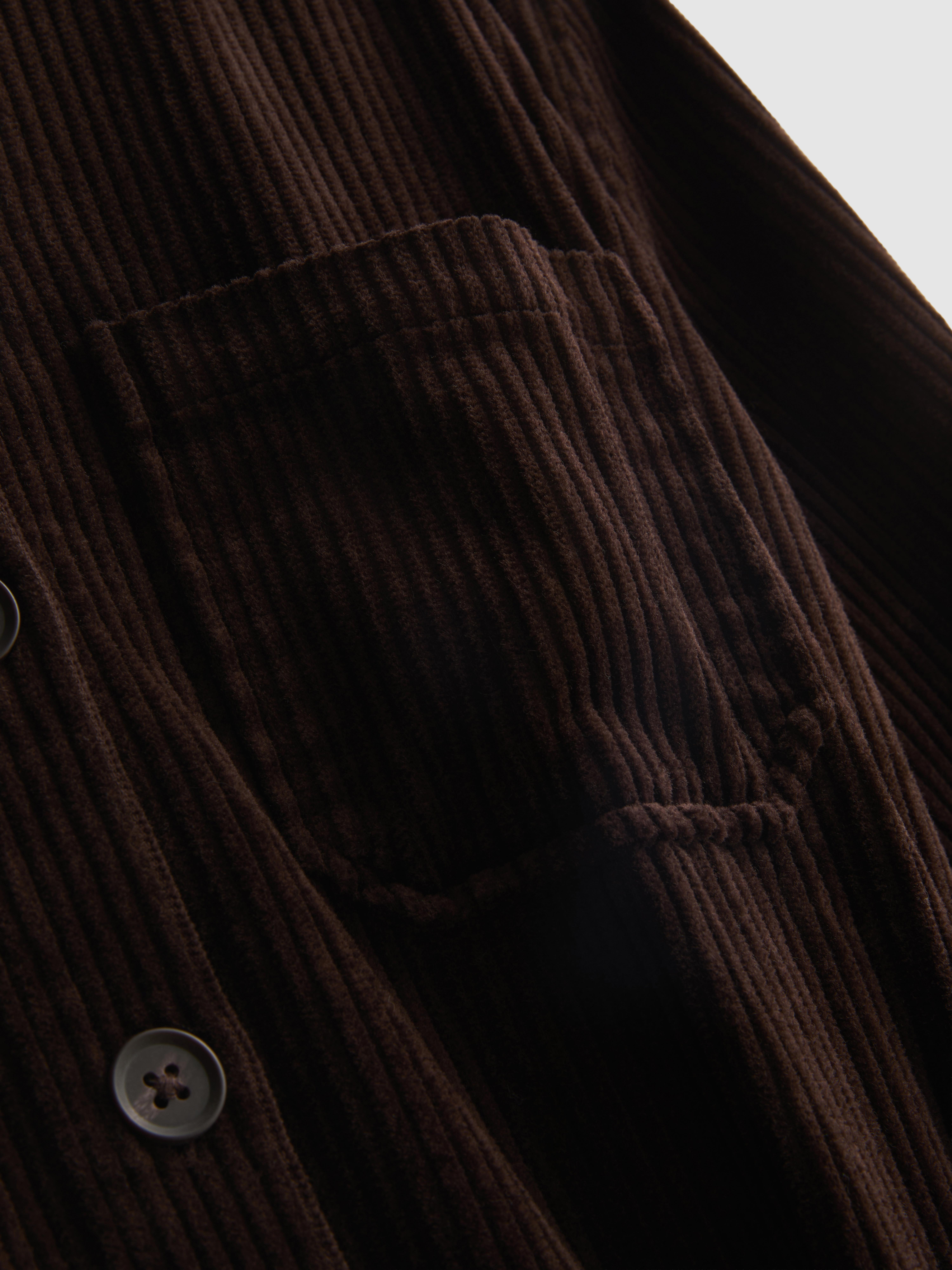 Pure Cotton Corduroy Shirt