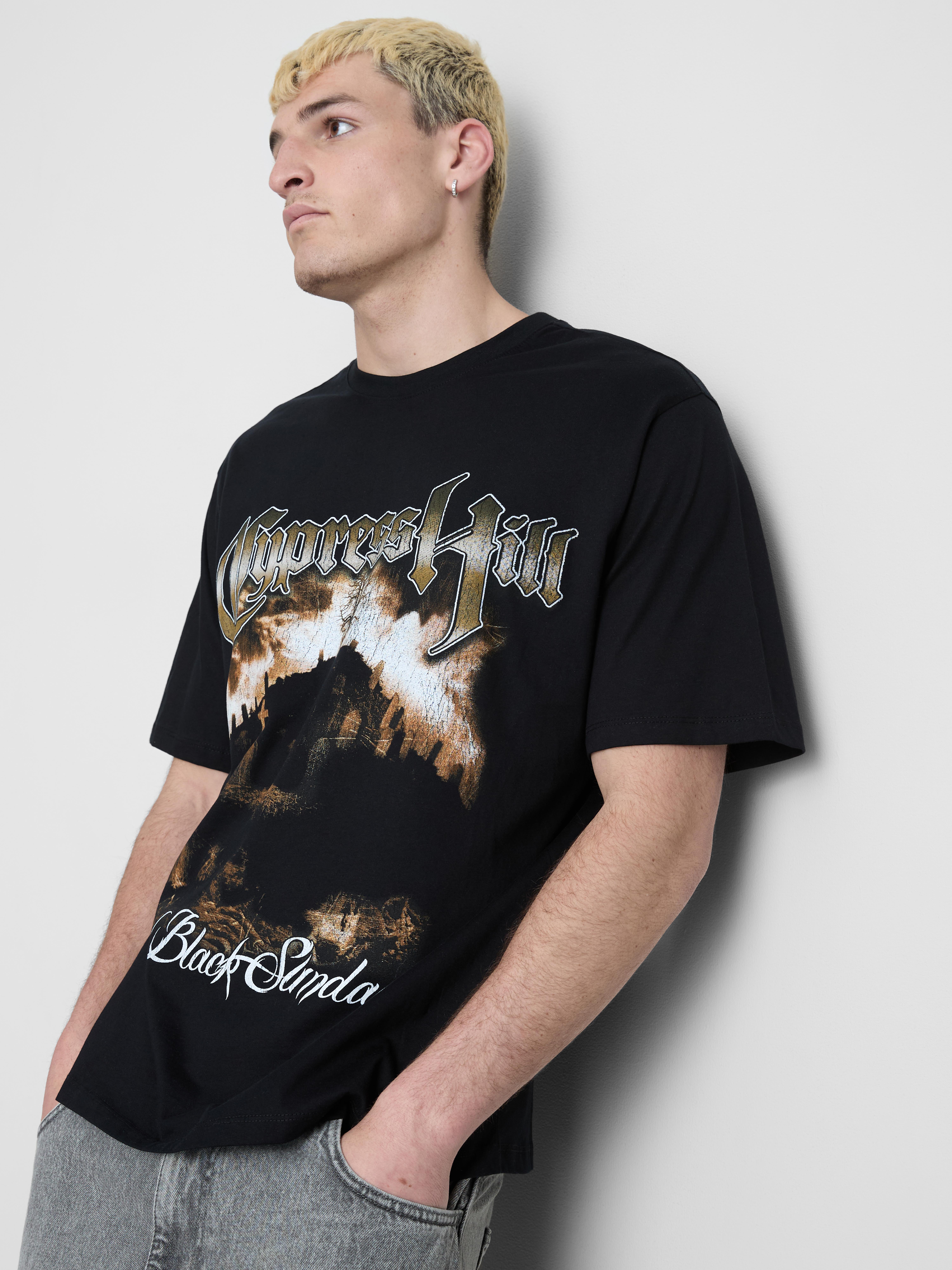 Women's Black Cypress Hill Graphic T-Shirt | Penneys