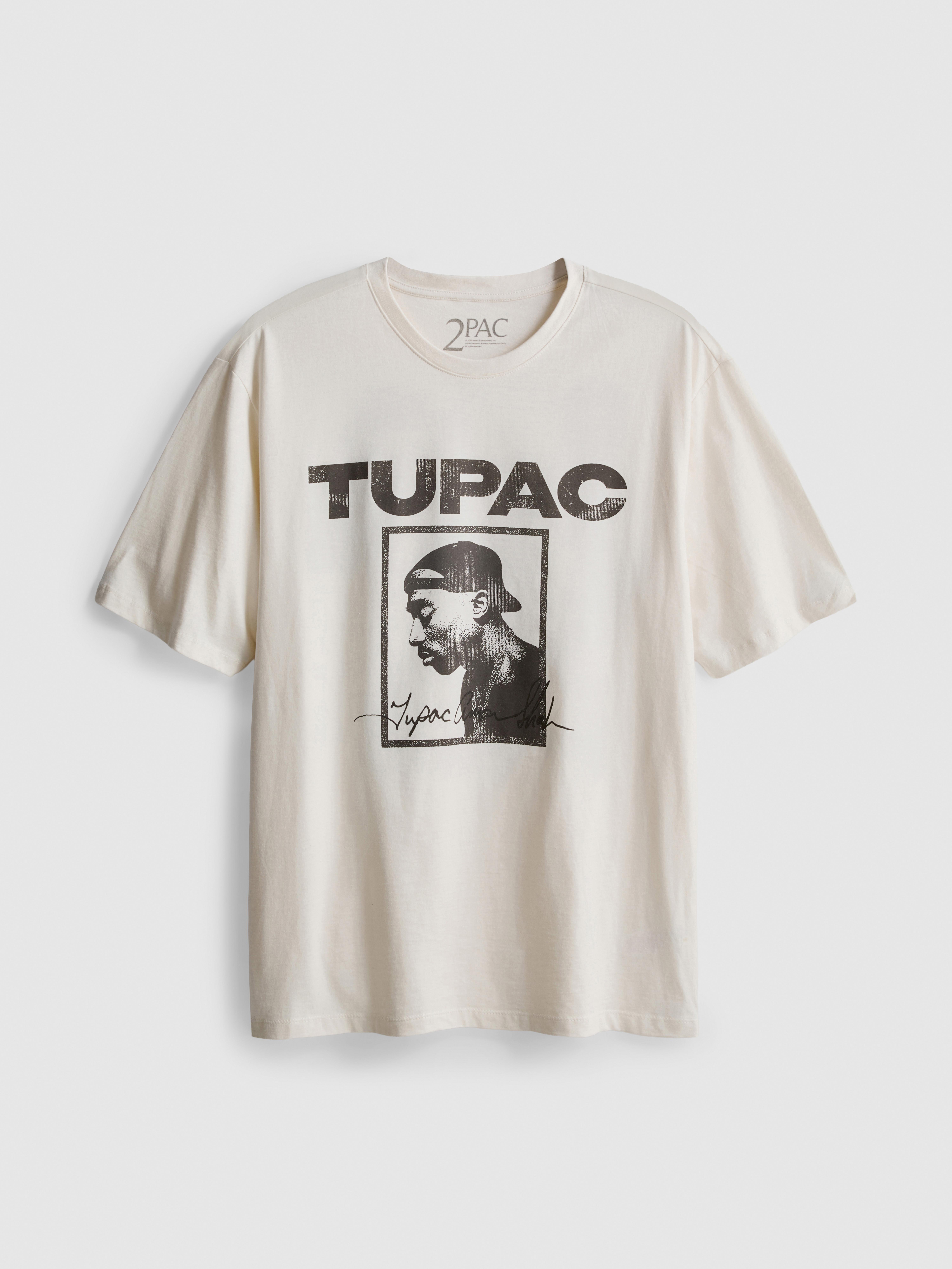 „Tupac“ T-Shirt mit Grafik