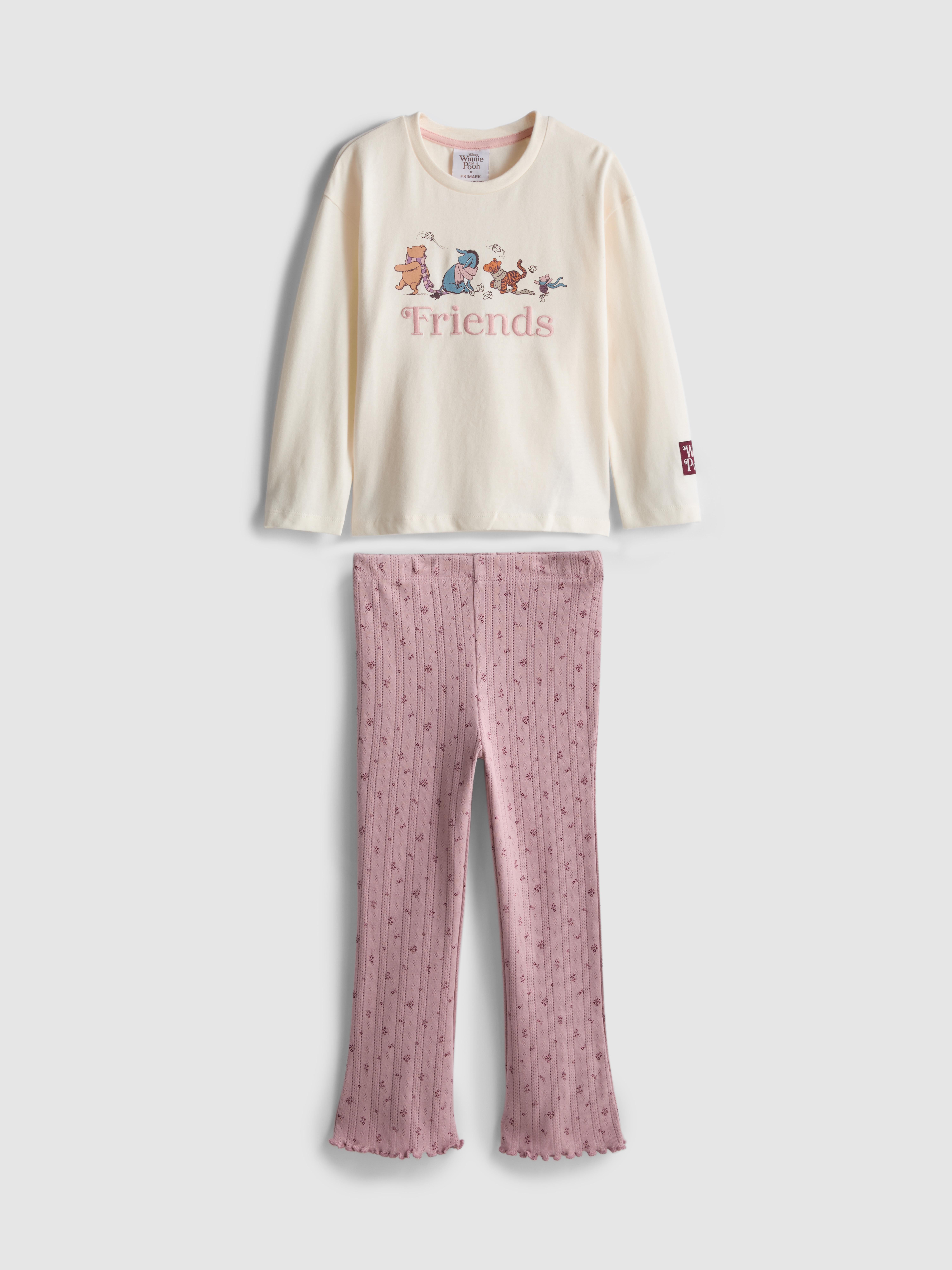 1-9yrs | Disney's Winnie the Pooh T-Shirt and Leggings Set