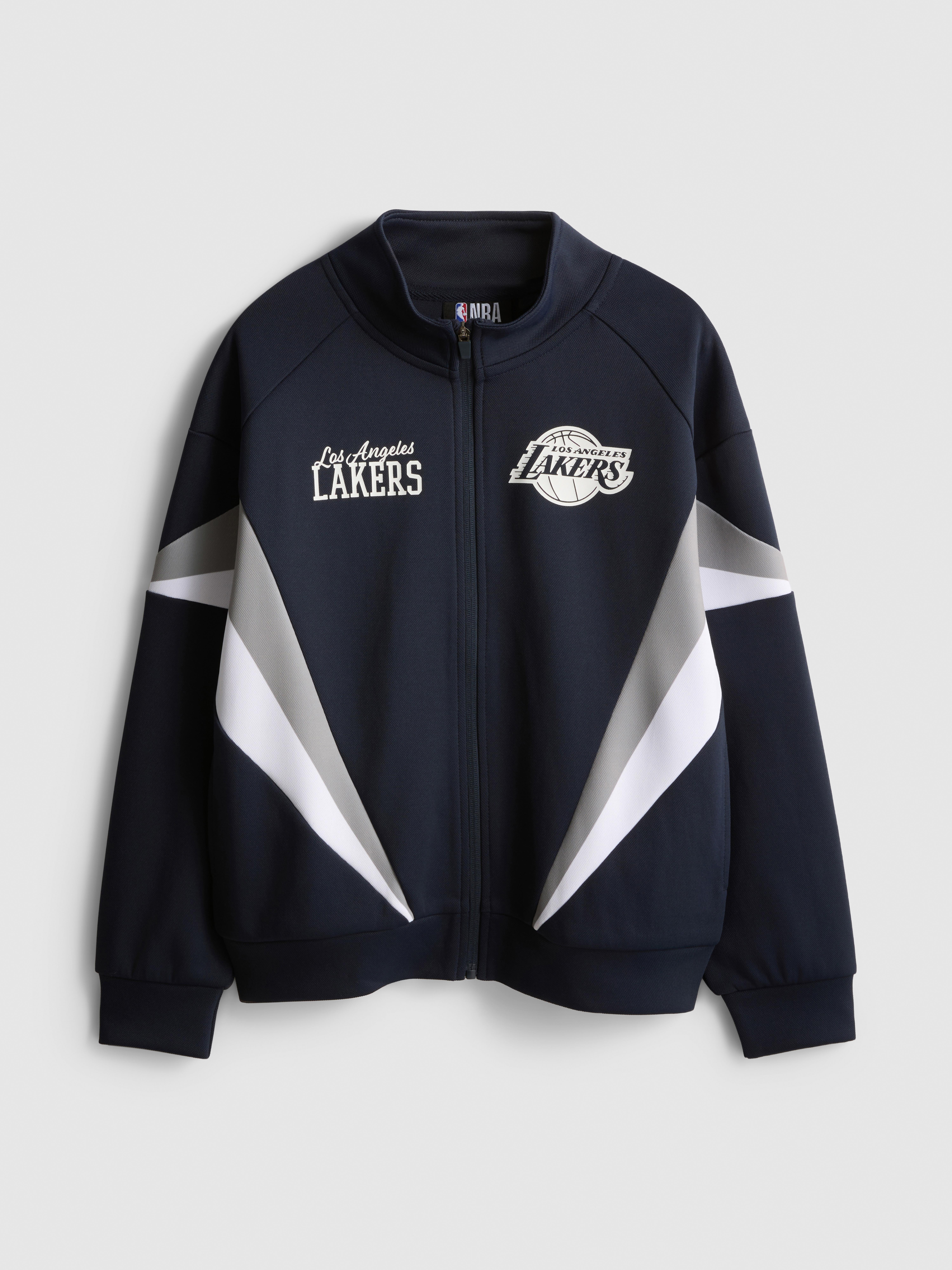 7–15 Jahre | „NBA Los Angeles Lakers“ Sweatshirt mit Reißverschluss