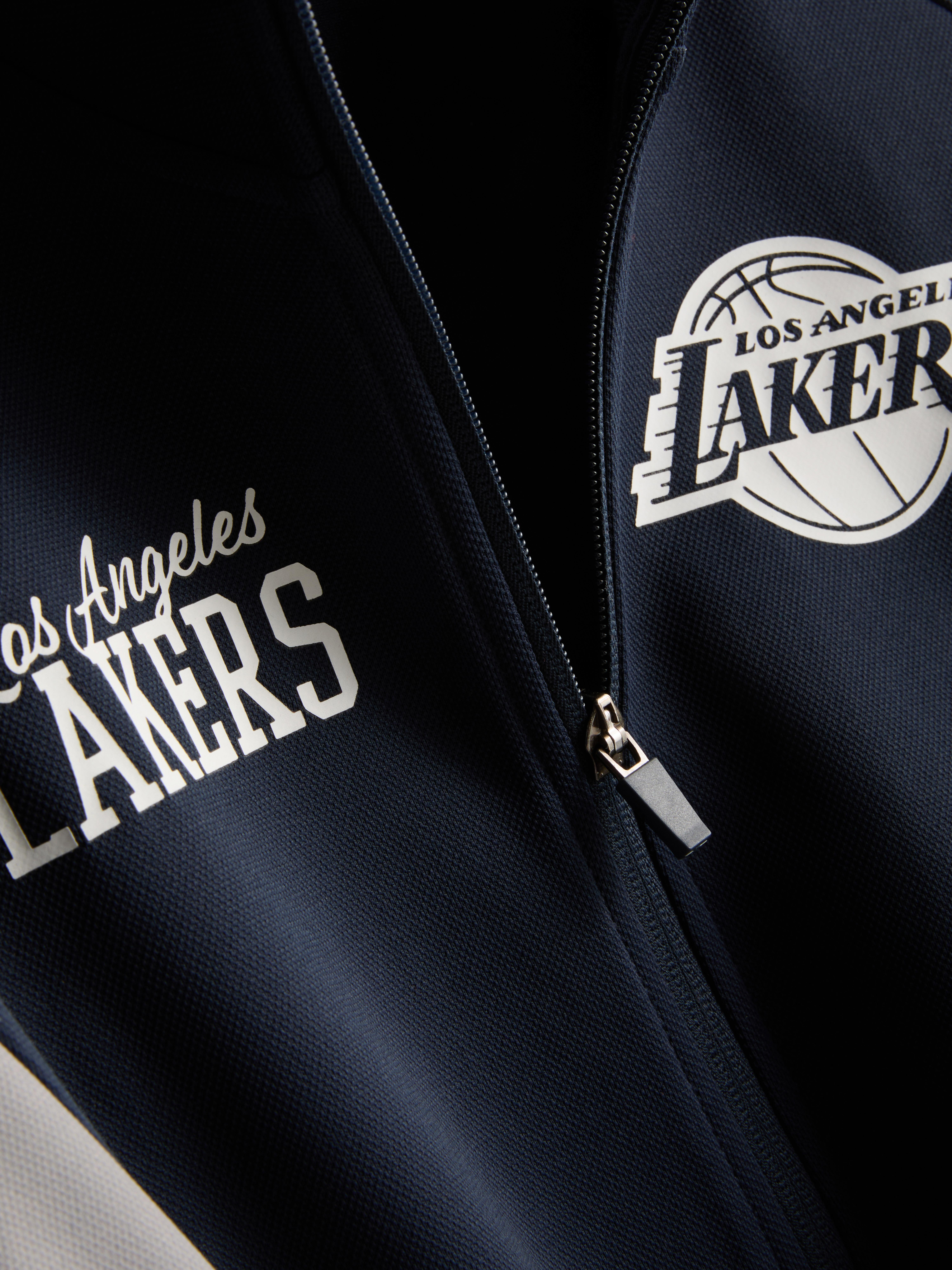 7–15 Jahre | „NBA Los Angeles Lakers“ Sweatshirt mit Reißverschluss
