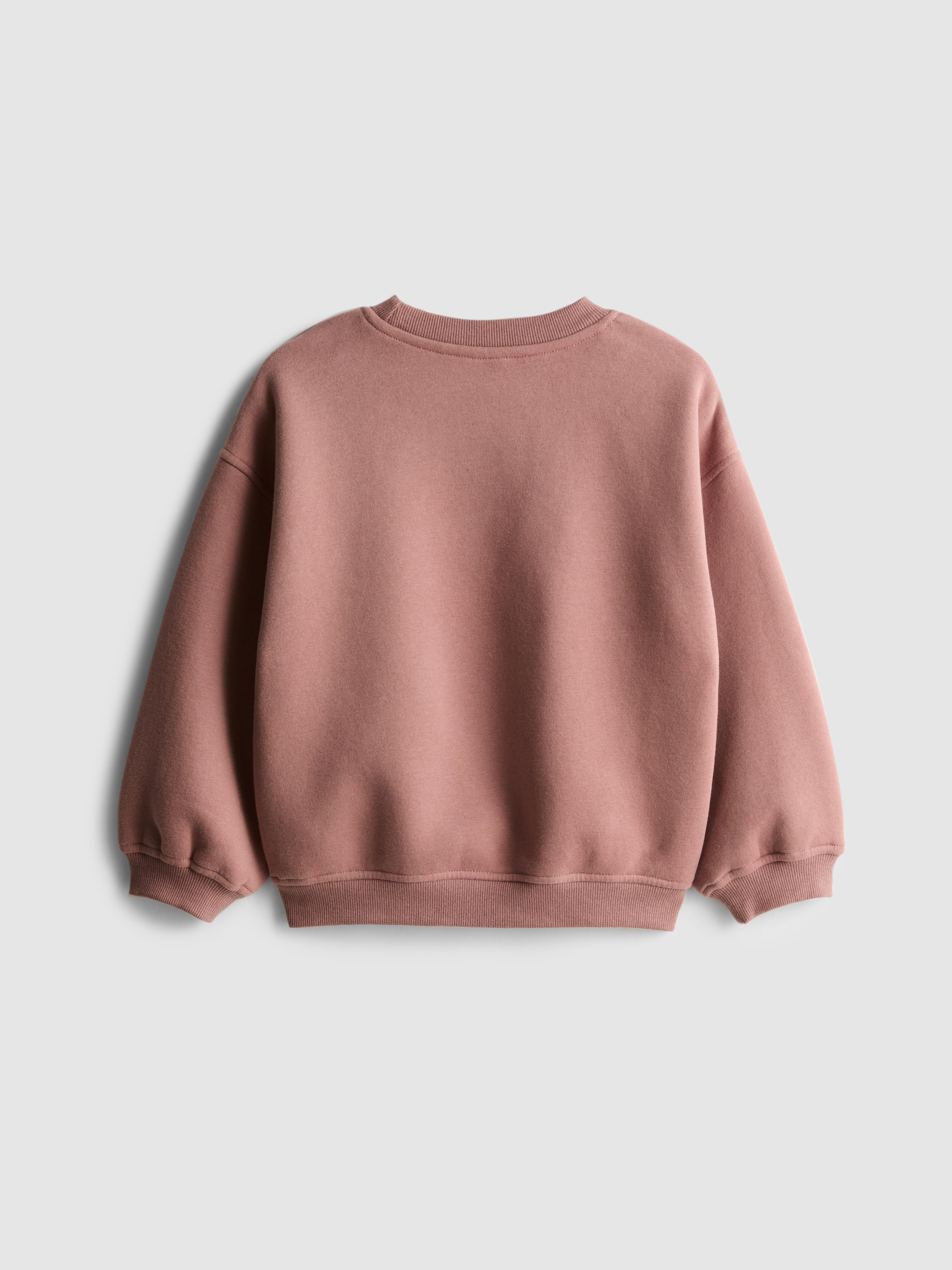 1-9yrs | Cotton-Rich Crochet Sweatshirt