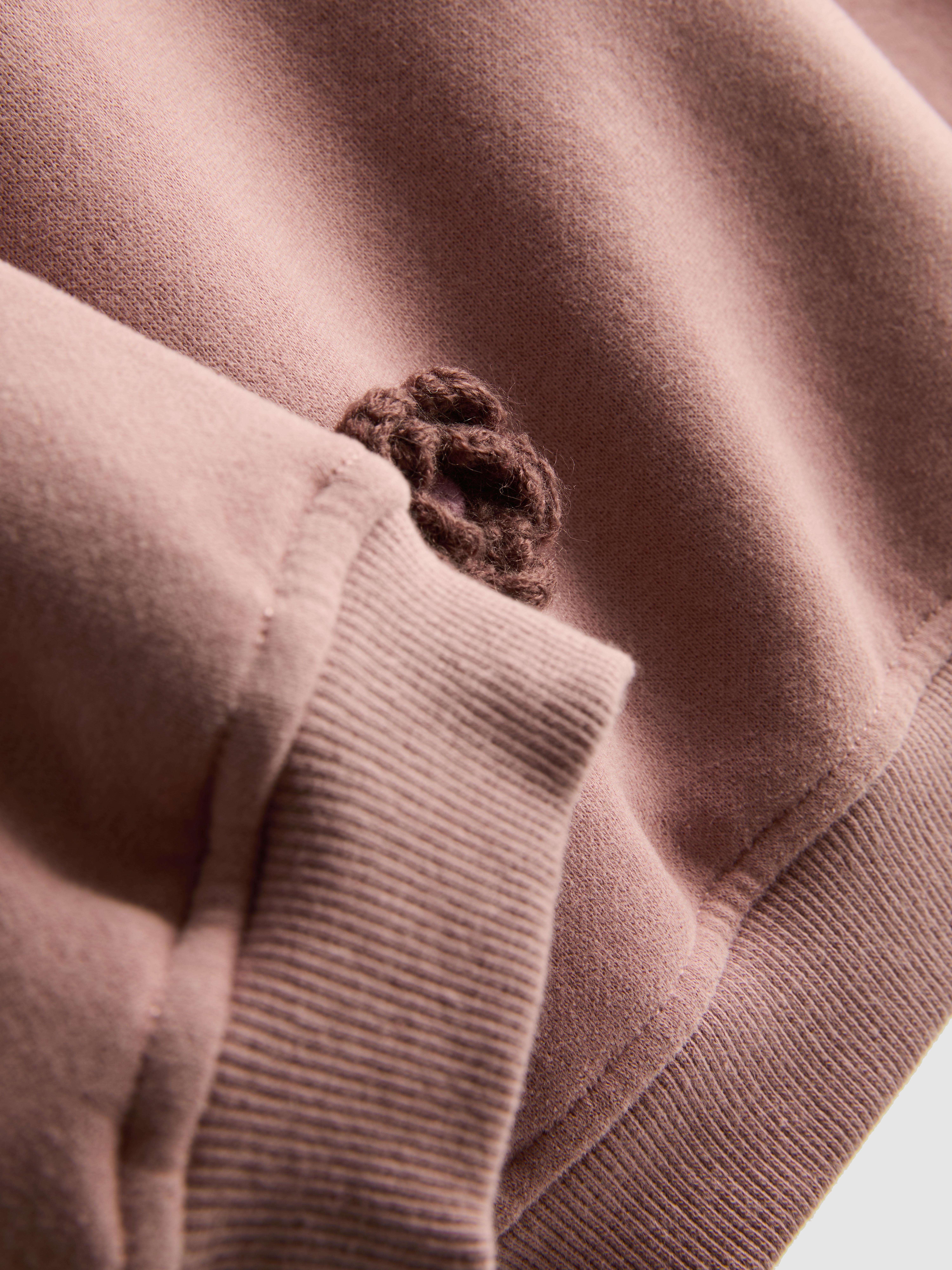 1-9yrs | Cotton-Rich Crochet Sweatshirt