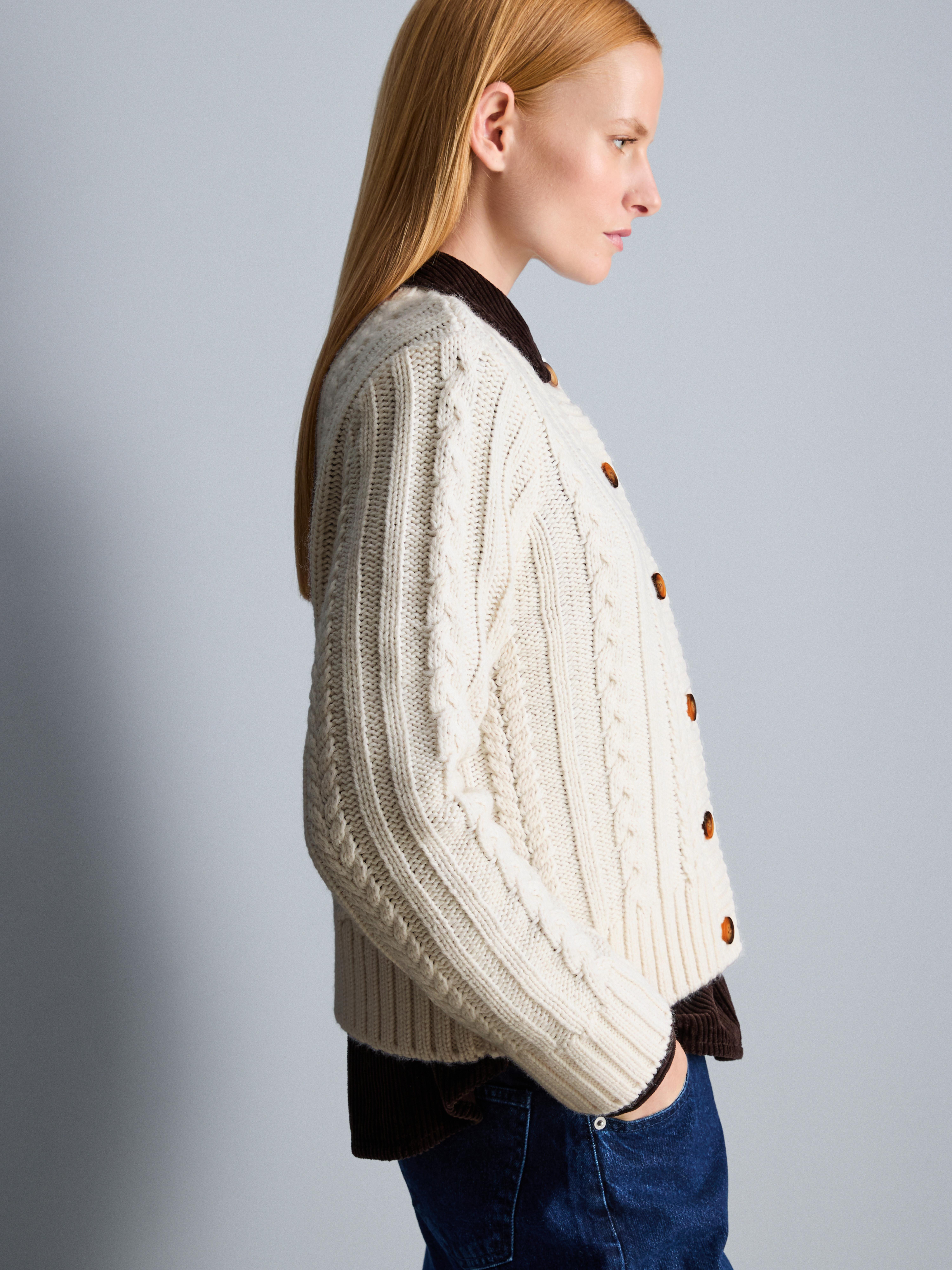 Cable Knit Cardigan