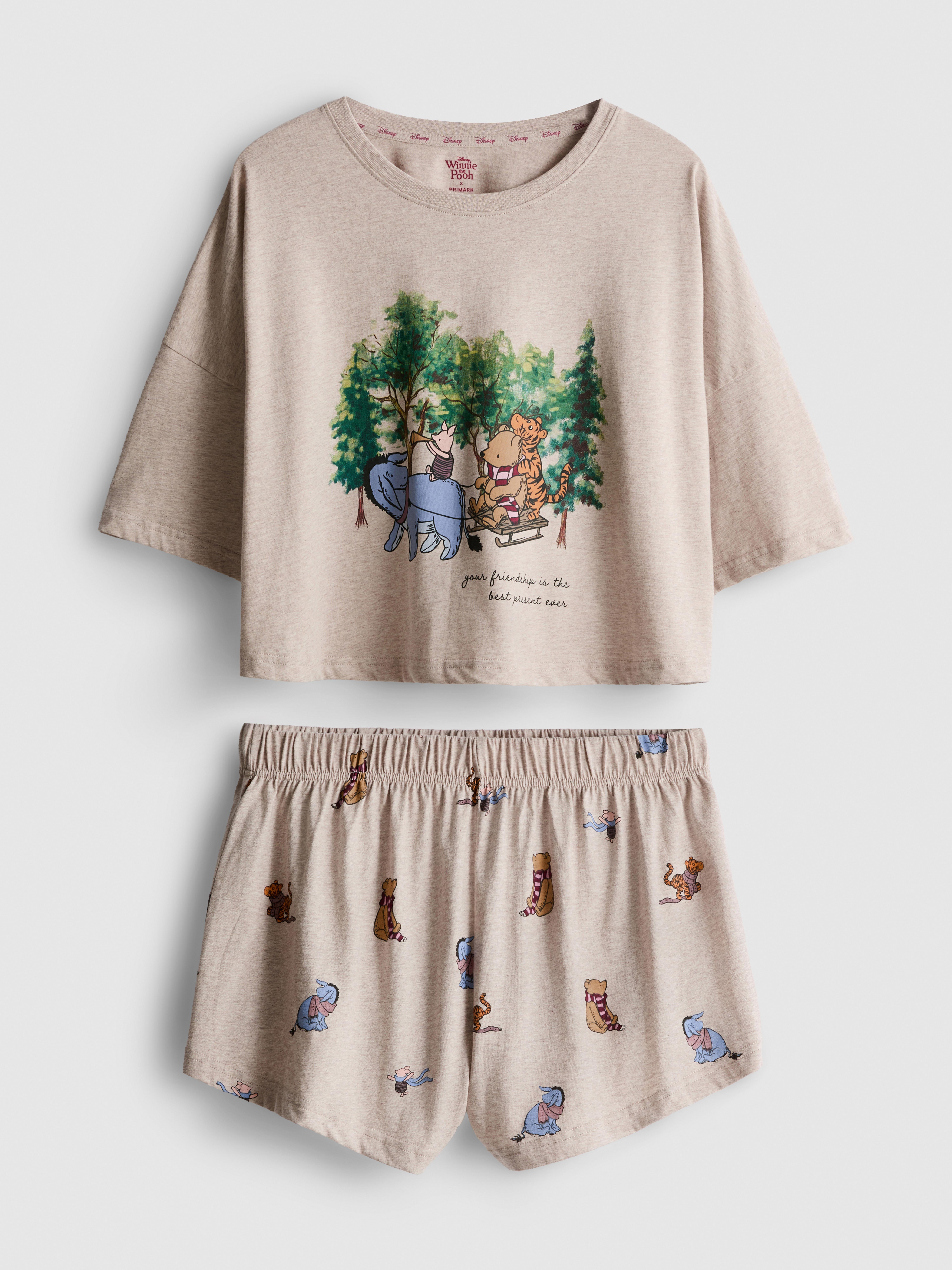 Disney's Winnie the Pooh Printed Shorty Pyjamas