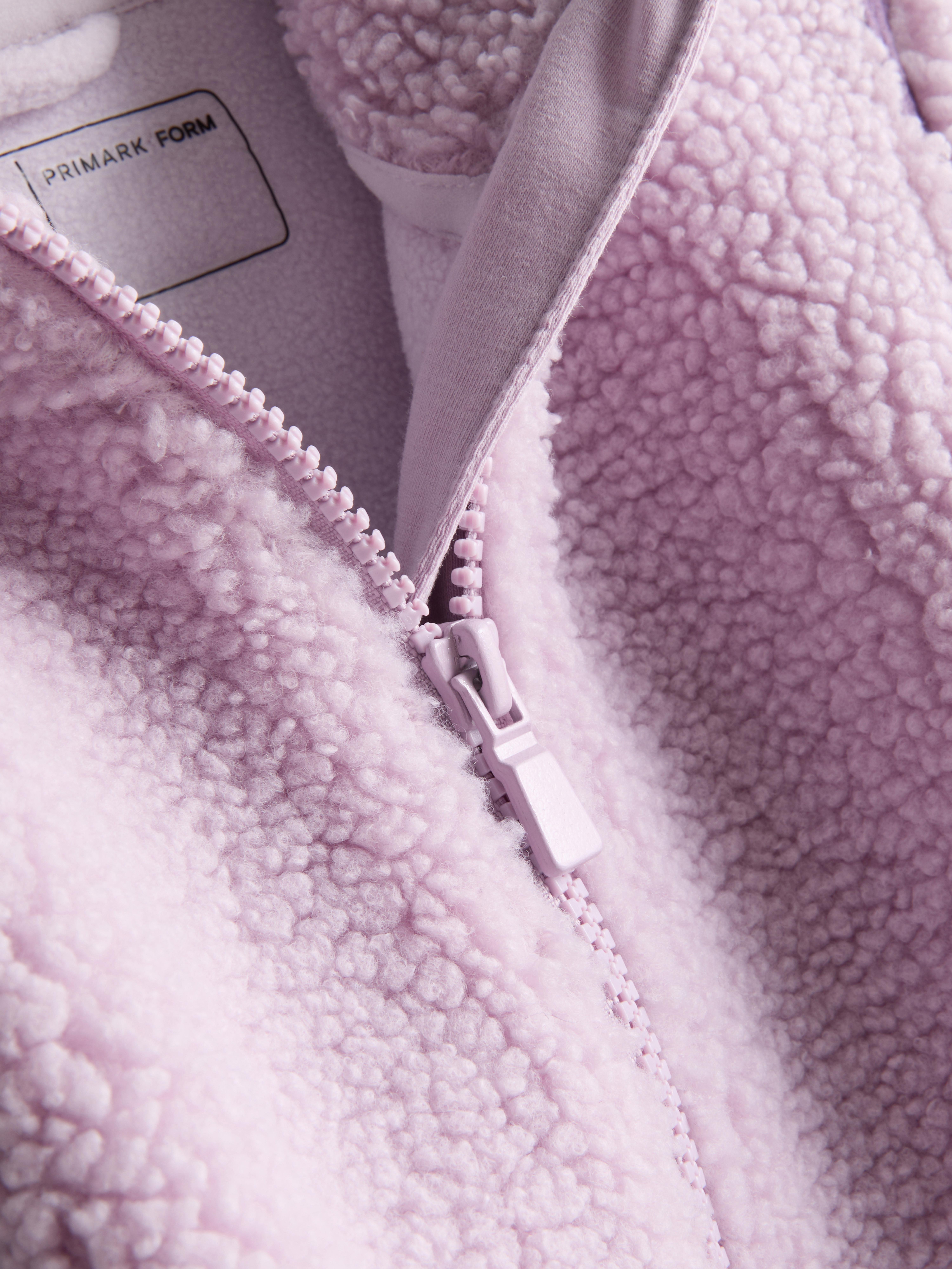 7-15yrs | Primark Form Zip-Up Borg Jacket