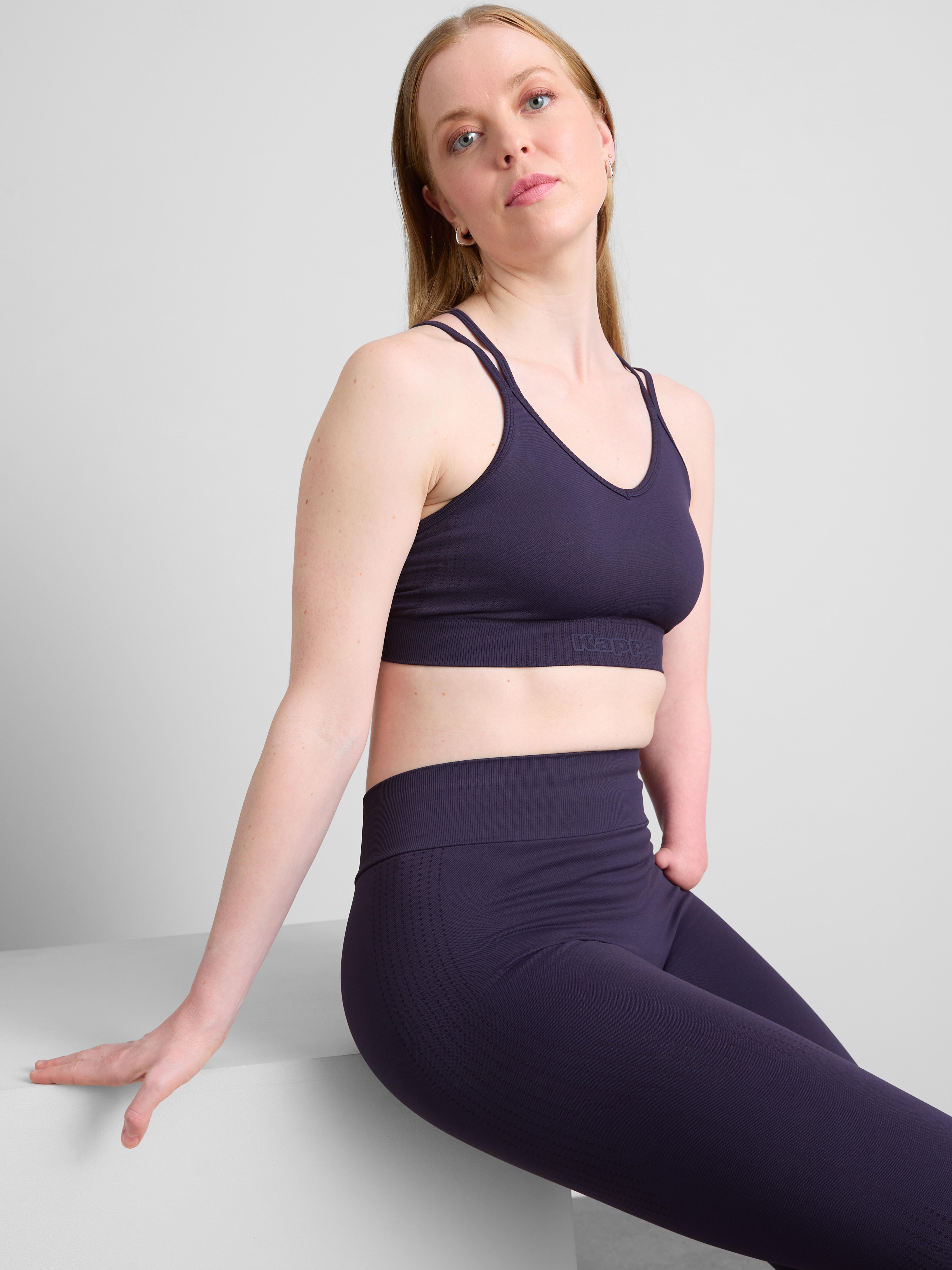 Kappa Seamless Cross Back Crop Top