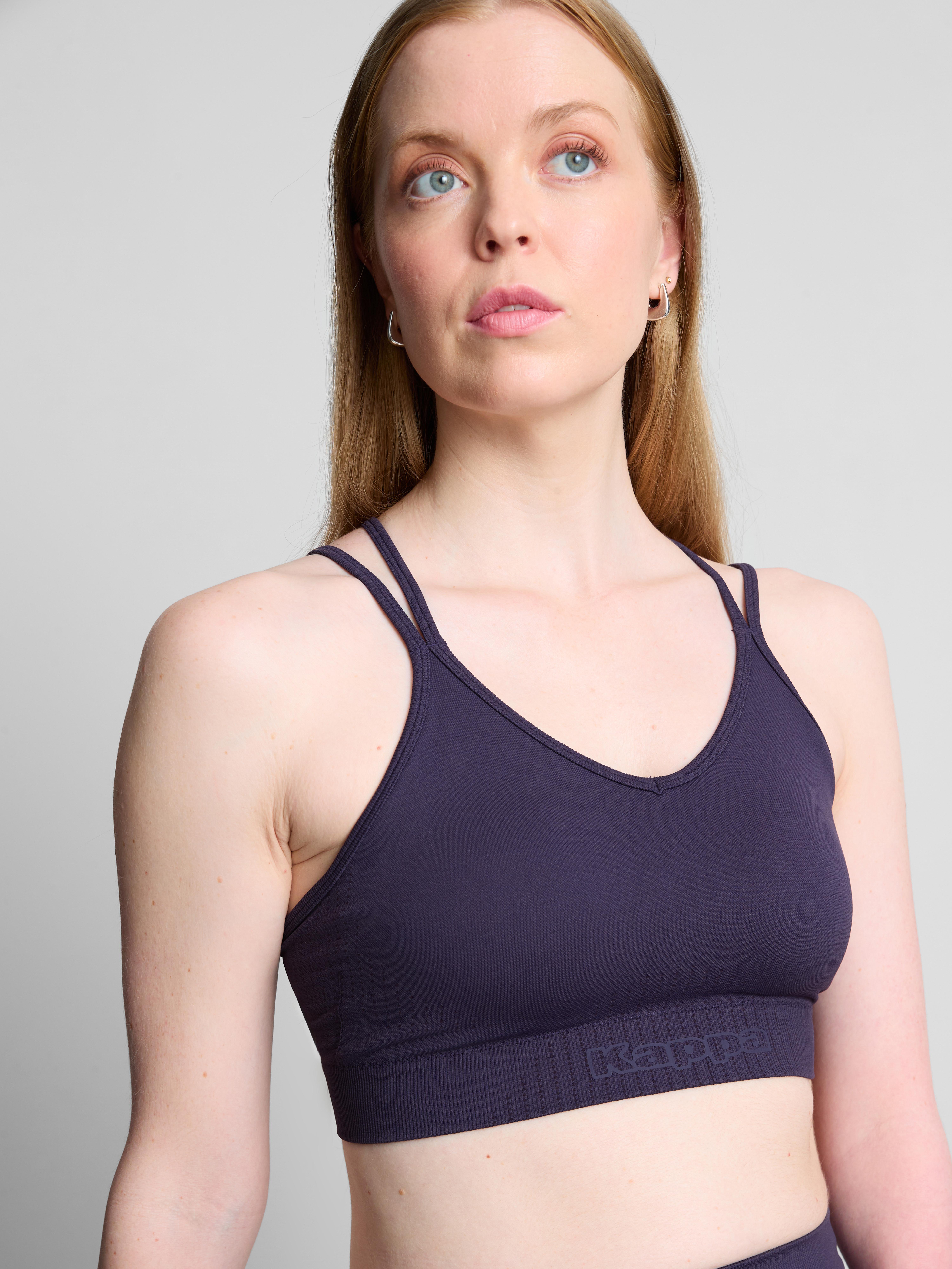 Kappa Seamless Cross Back Crop Top