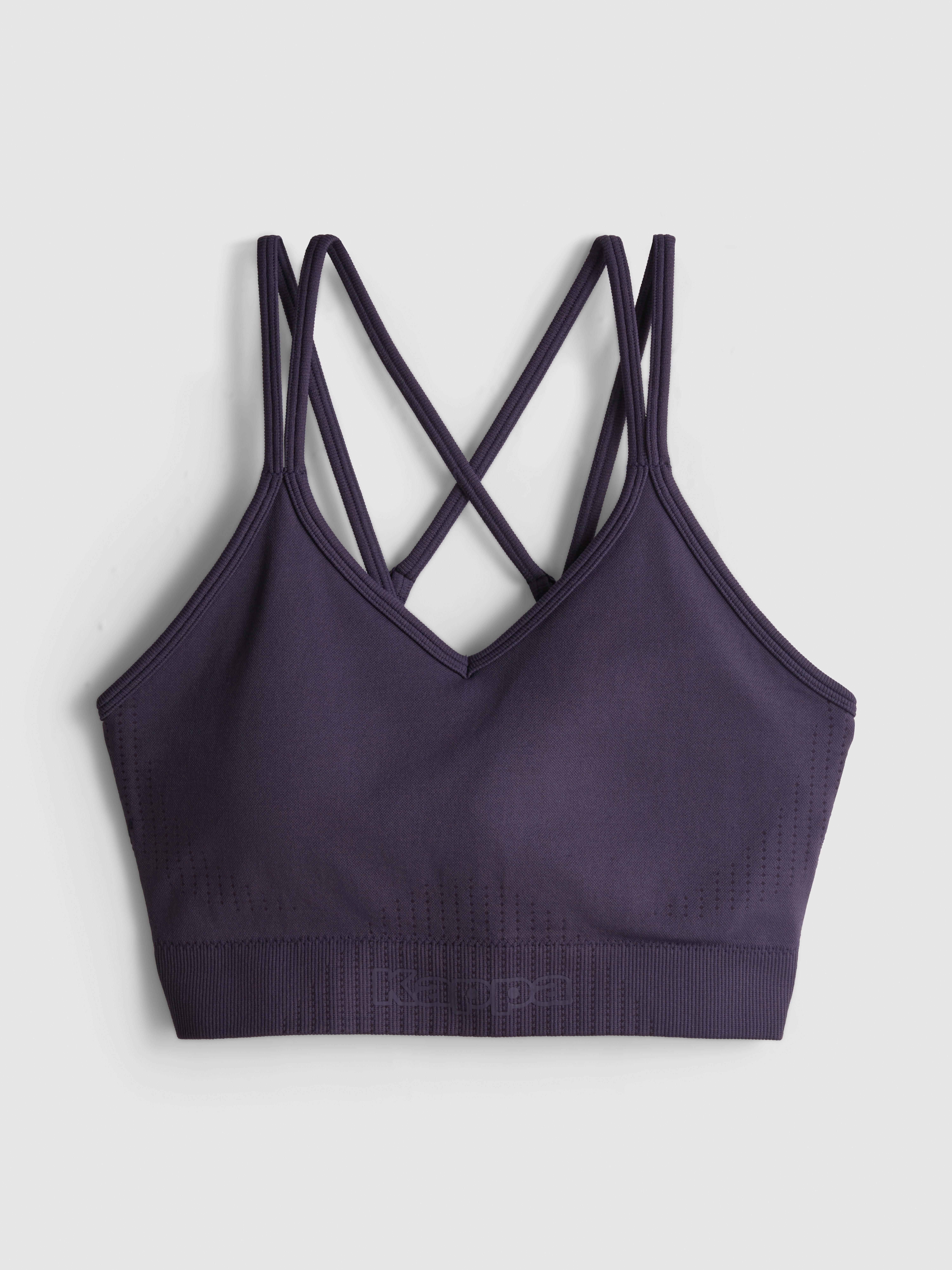 Kappa Seamless Cross back Crop Top