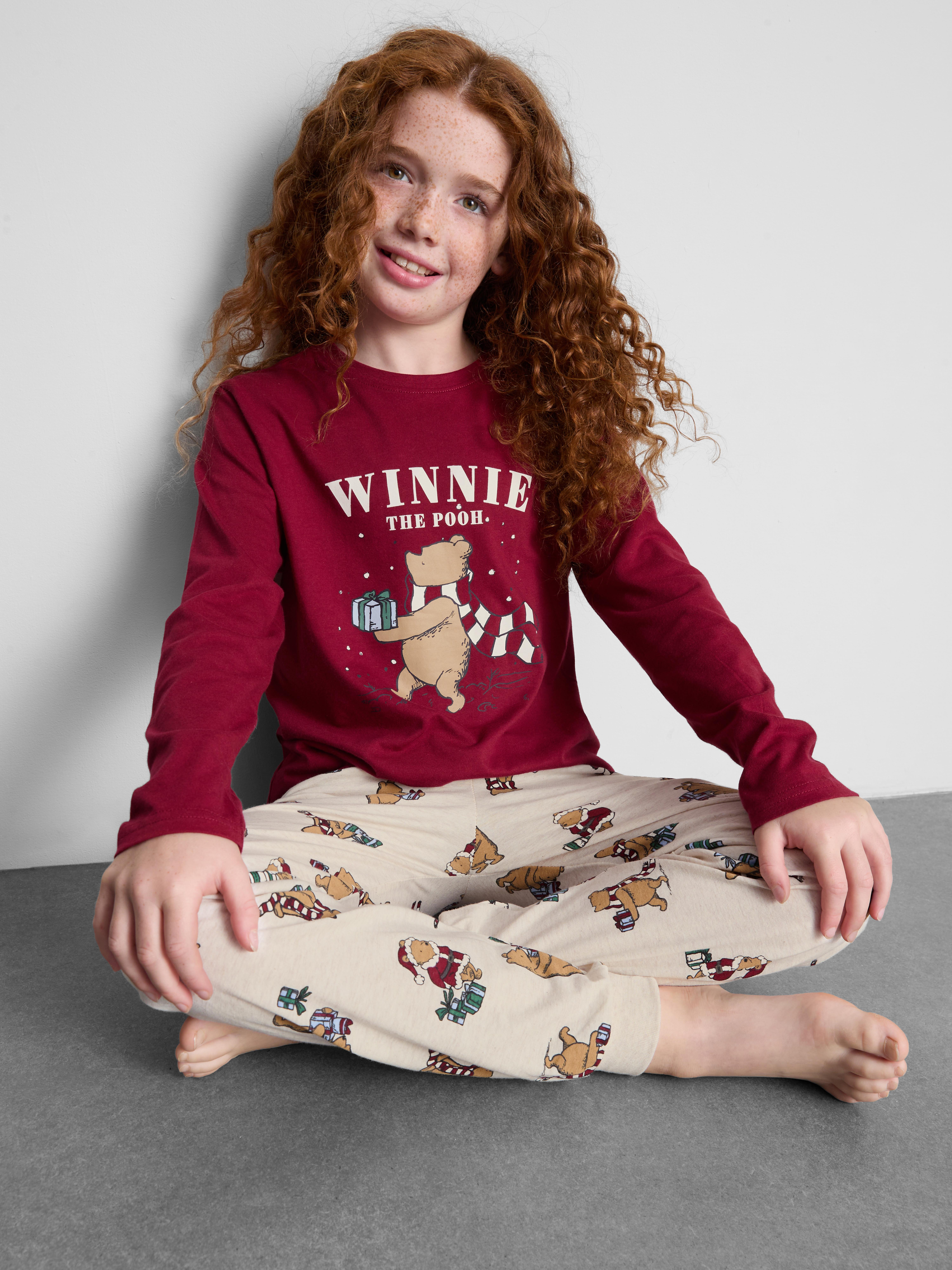 1–15 Jahre | „Disney Winnie Puuh“ Weihnachtsschlafanzug für Kinder