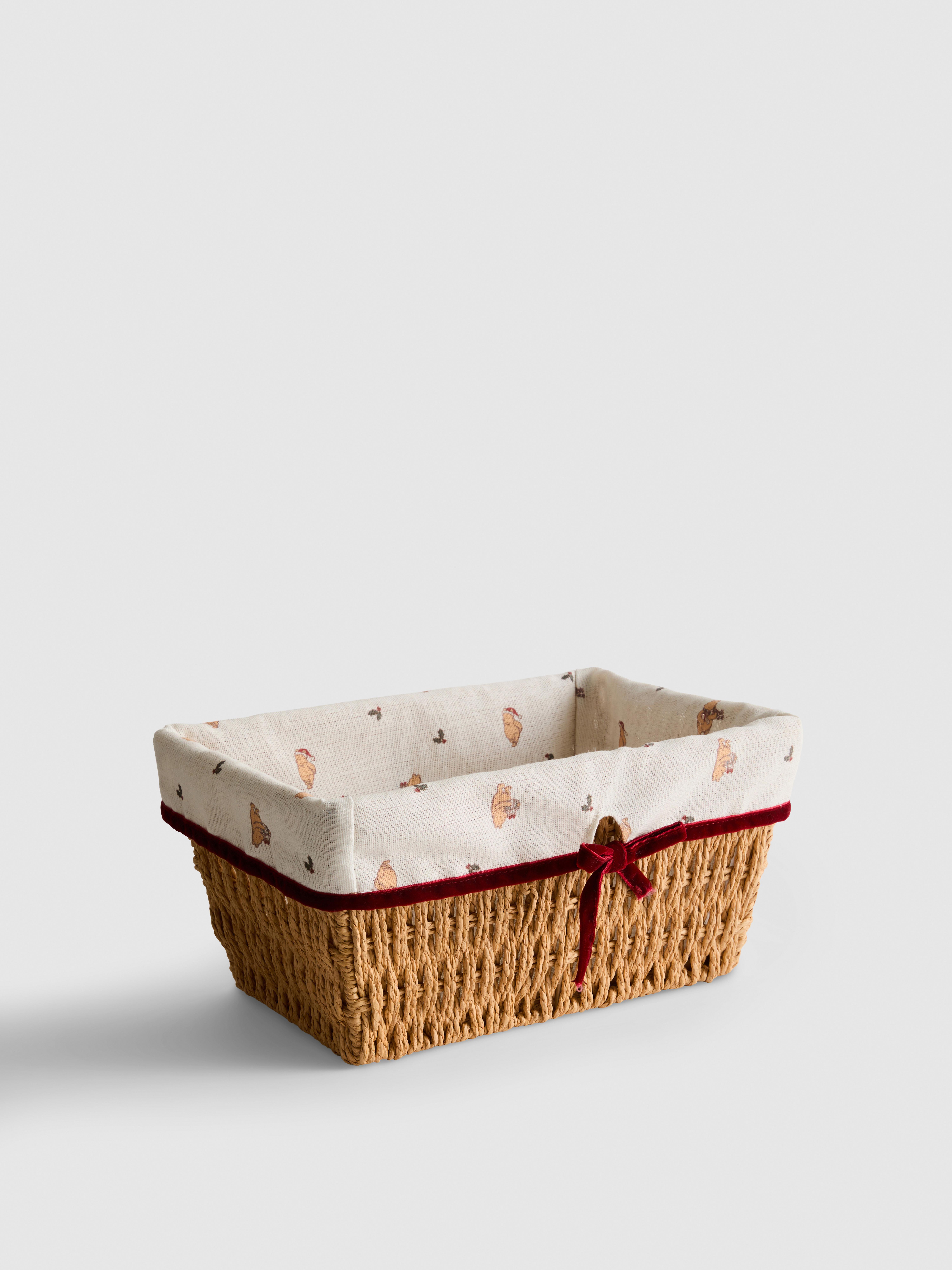 Disney's Winnie the Pooh Festive Storage Basket