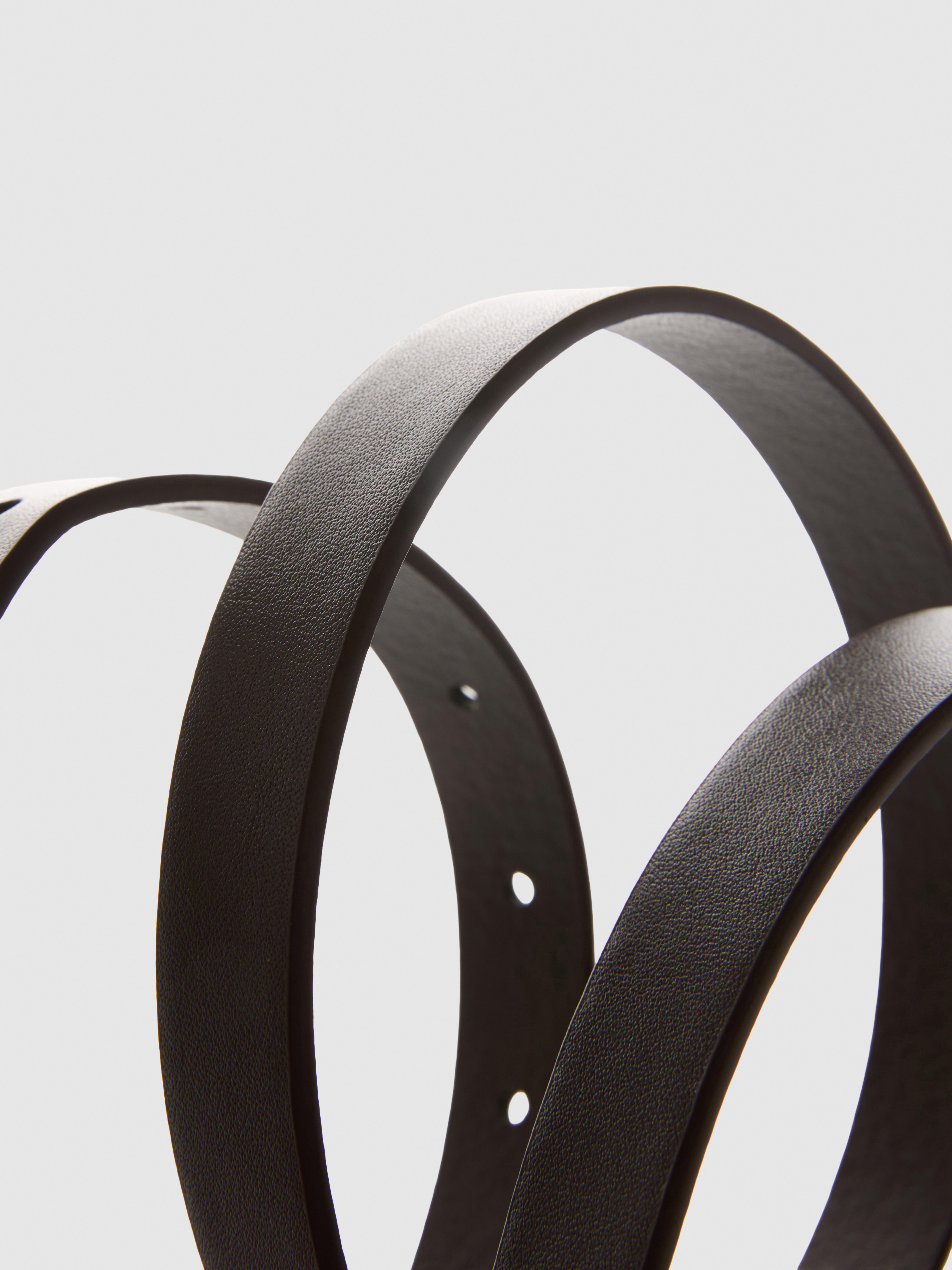 Snaffle Detail Skinny Belt