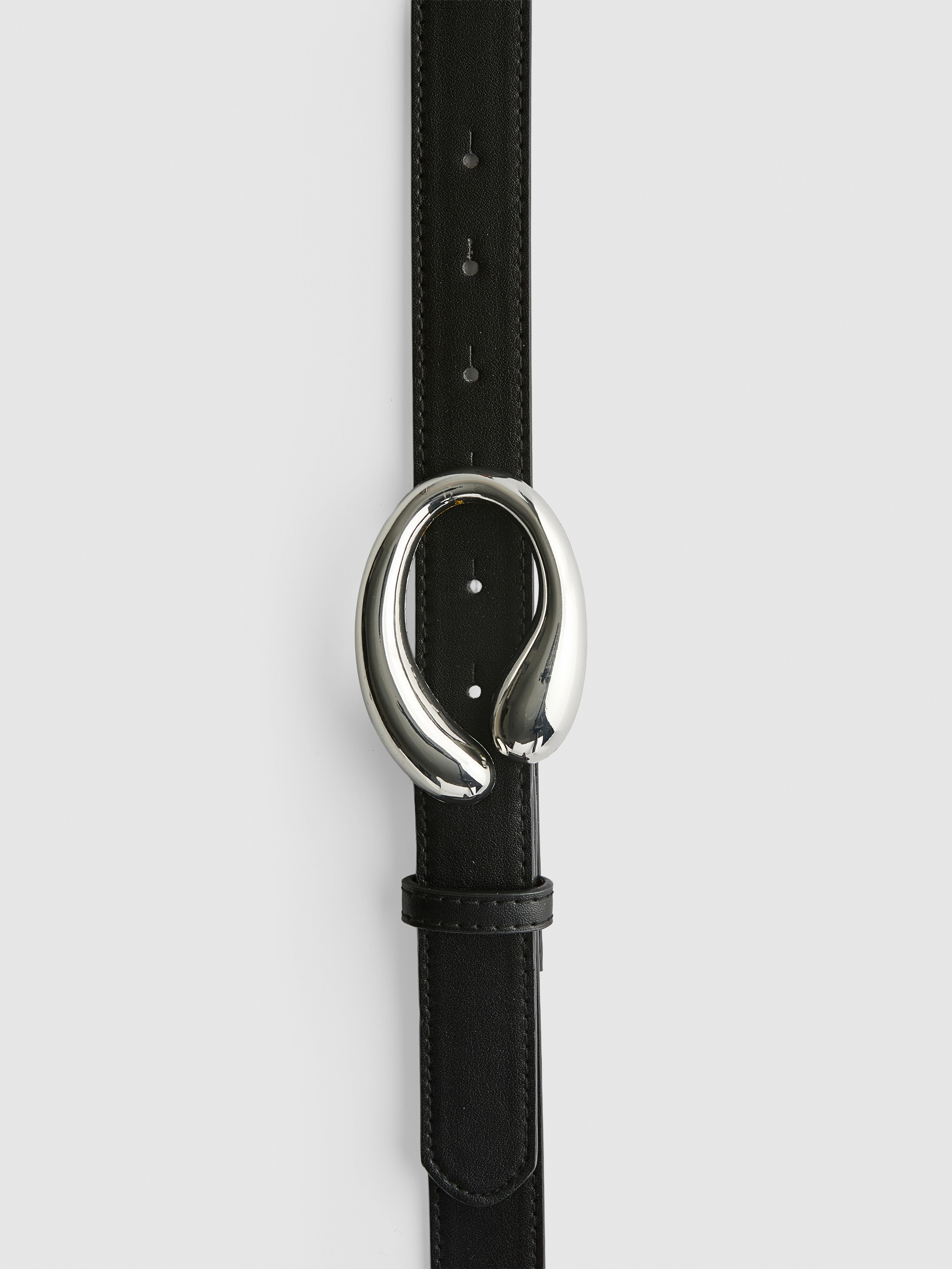 Sculptural Buckle Belt