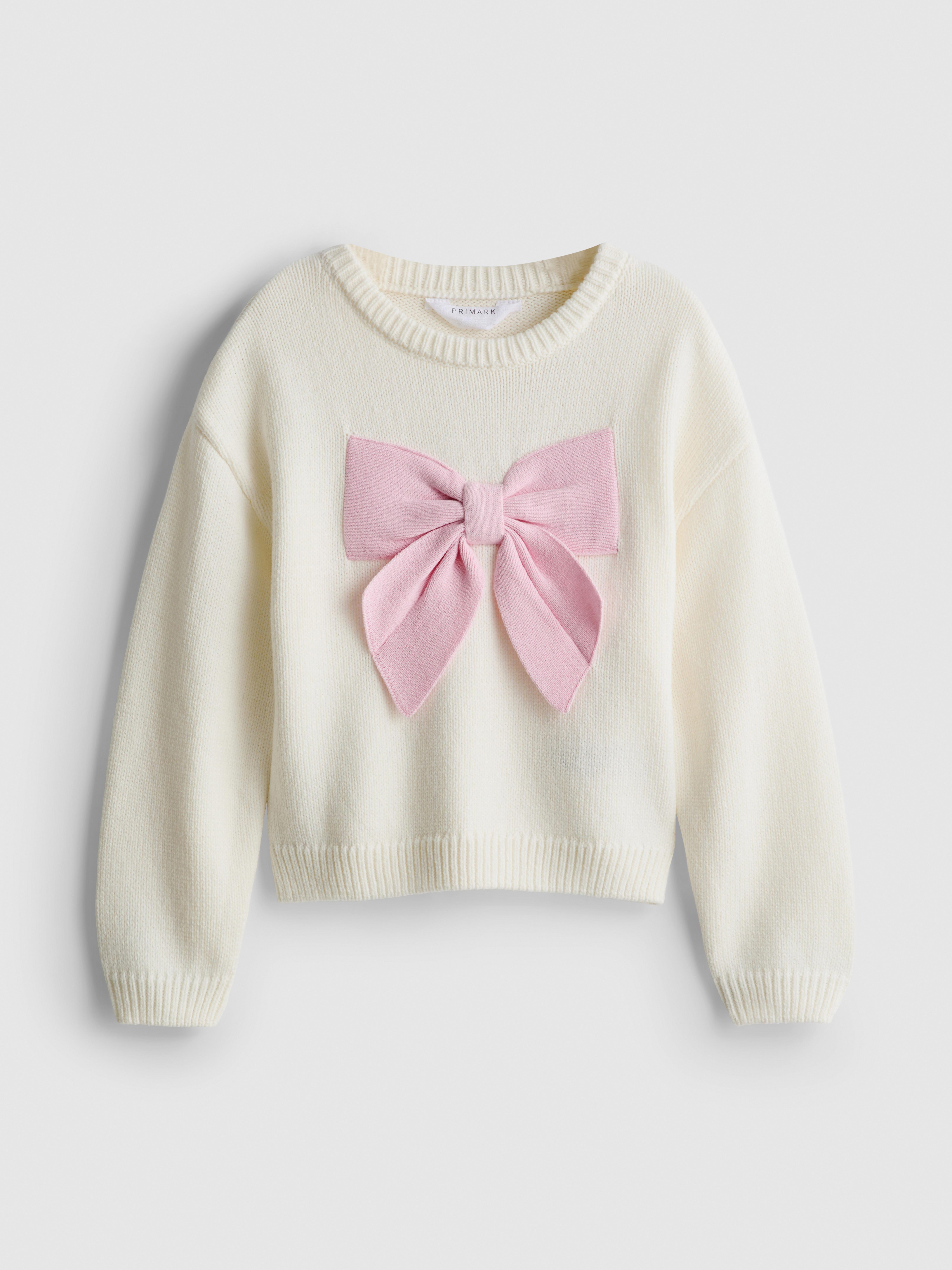1-9yrs | Cotton-Rich Bow Sweater