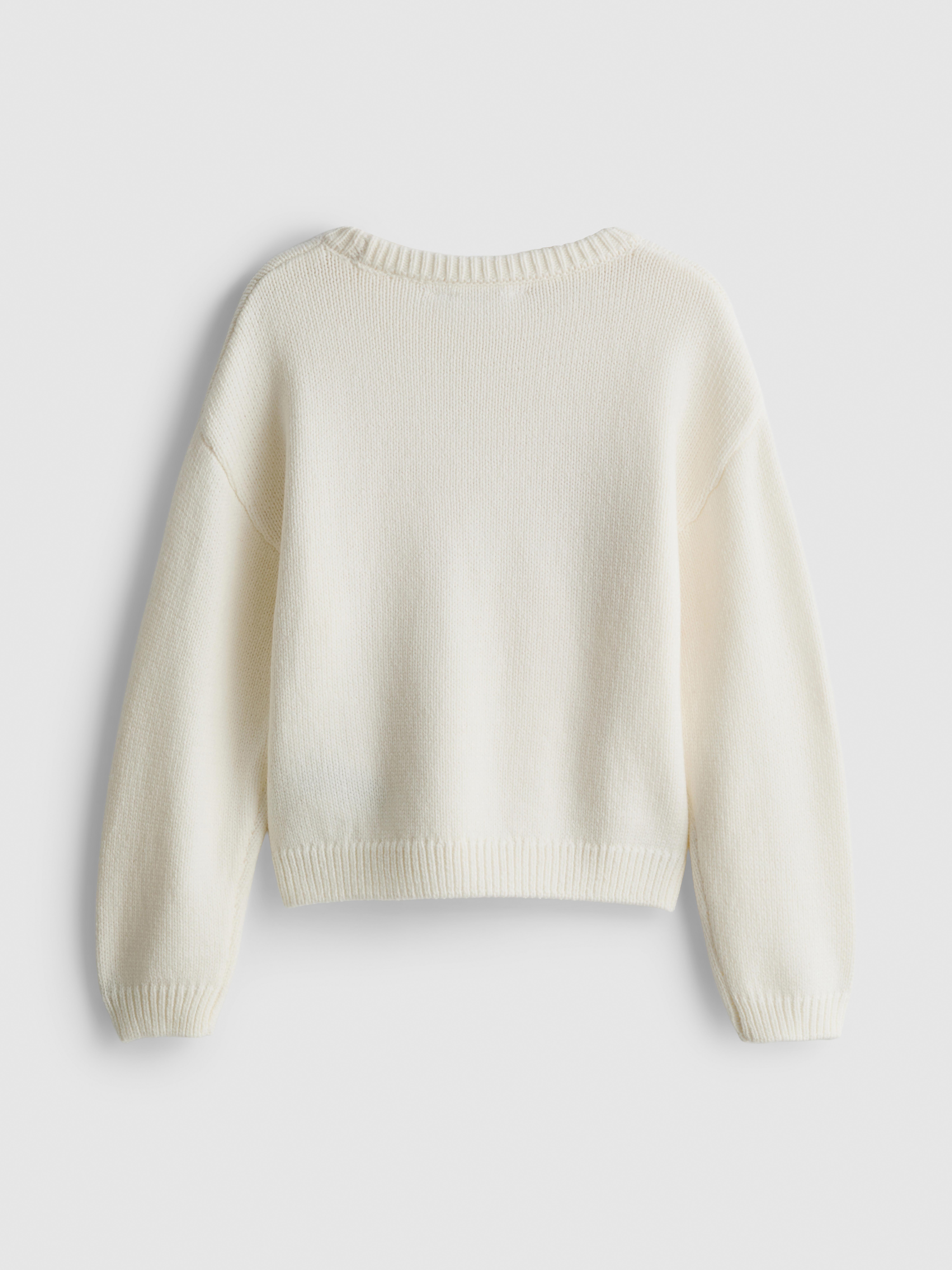 1-9yrs | Cotton-Rich Bow Sweater