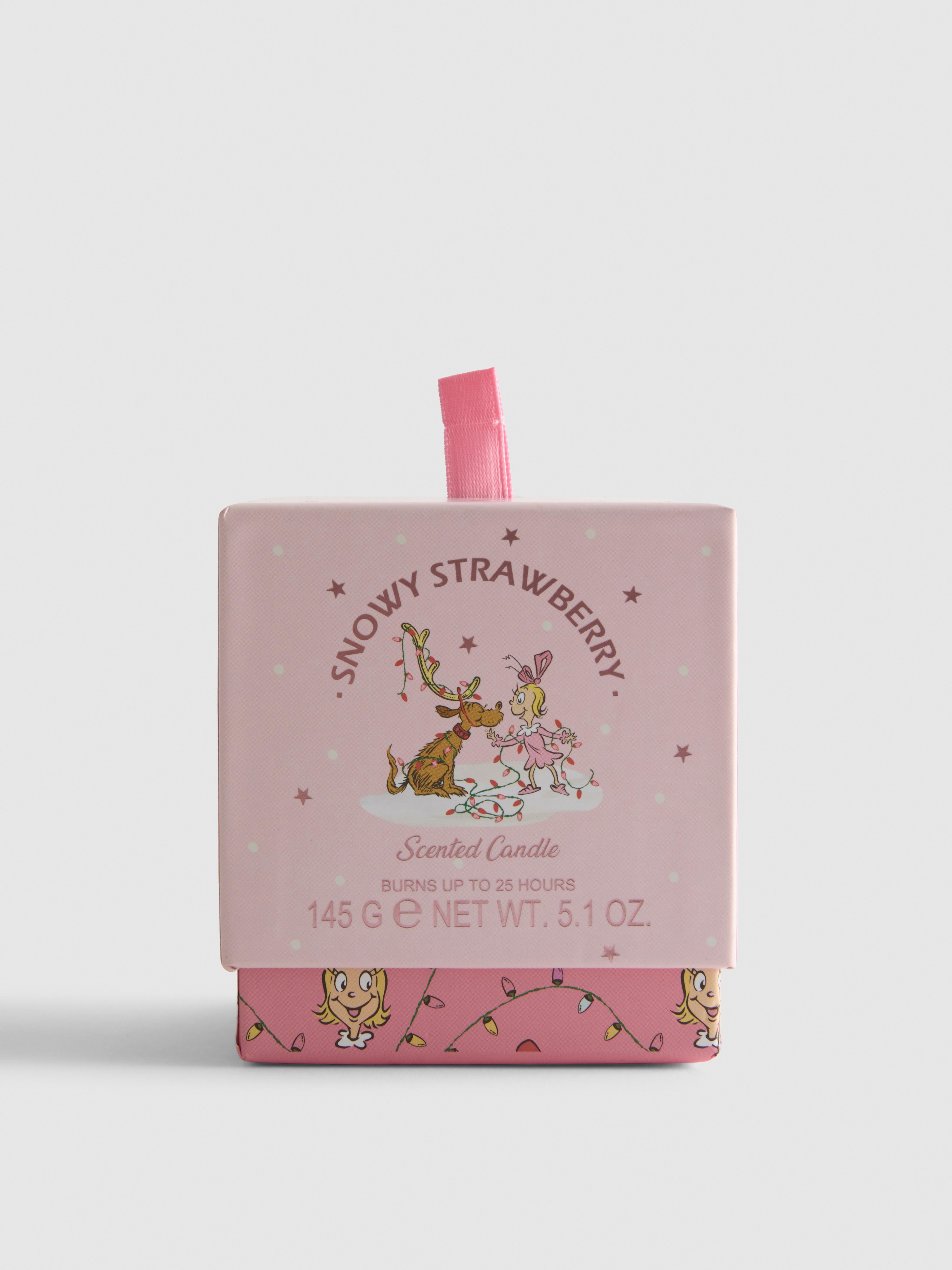The Grinch Snowy Strawberry Scented Candle