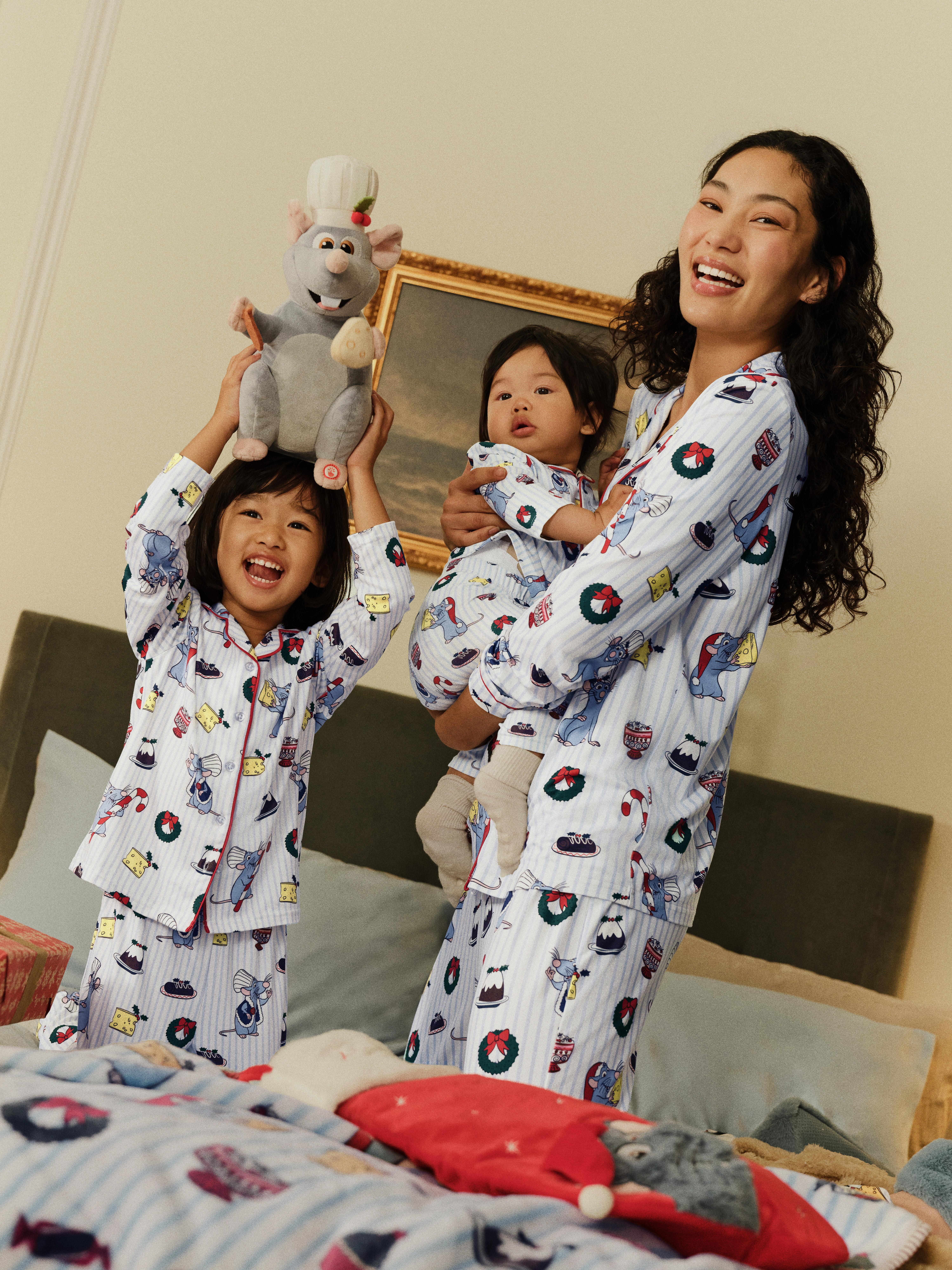 Gezinskerstpyjama voor dames Disney's Ratatouille