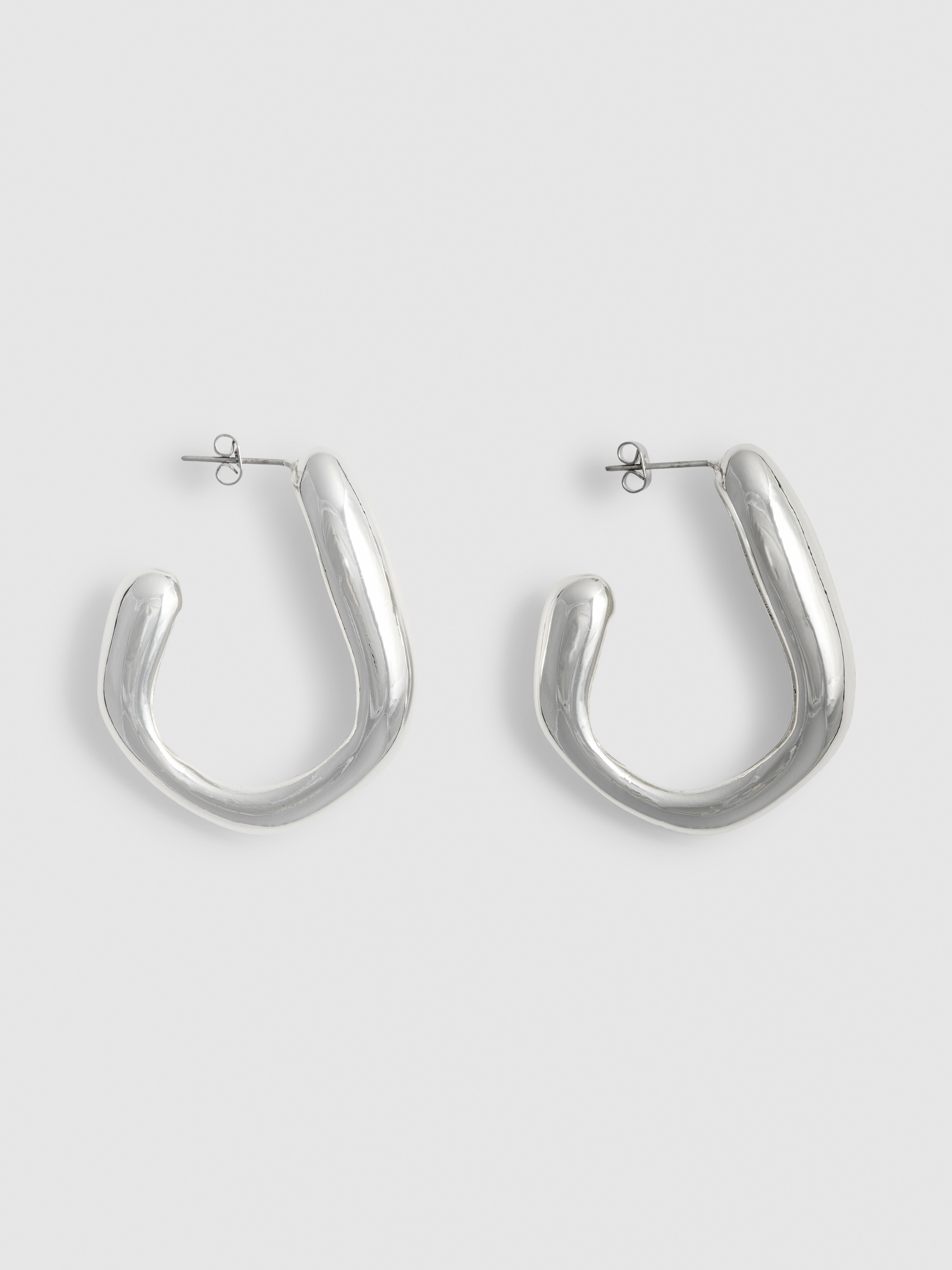 Paula Echevarría Sculptural Hoop Earrings