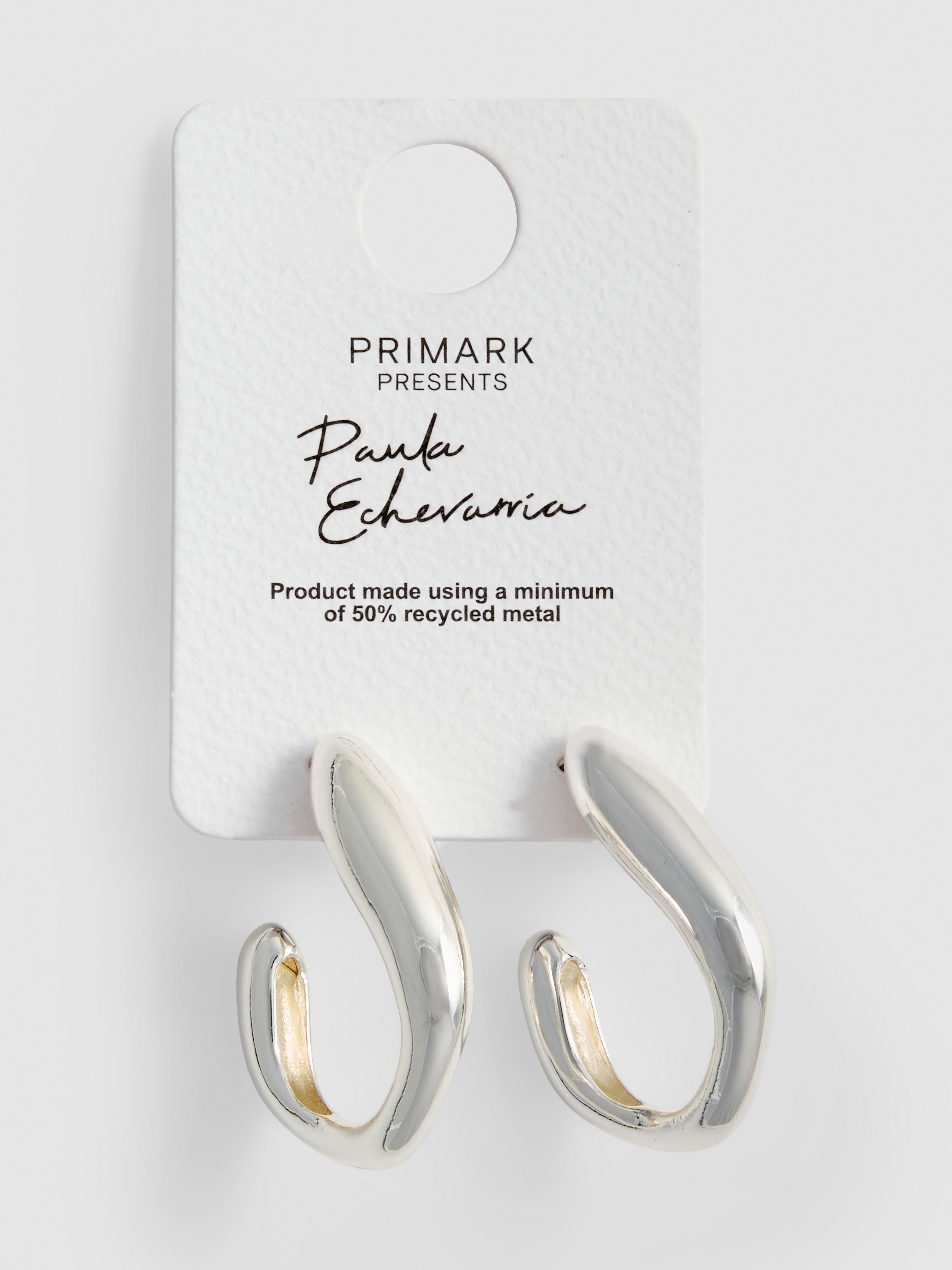 Paula Echevarría Sculptural Hoop Earrings