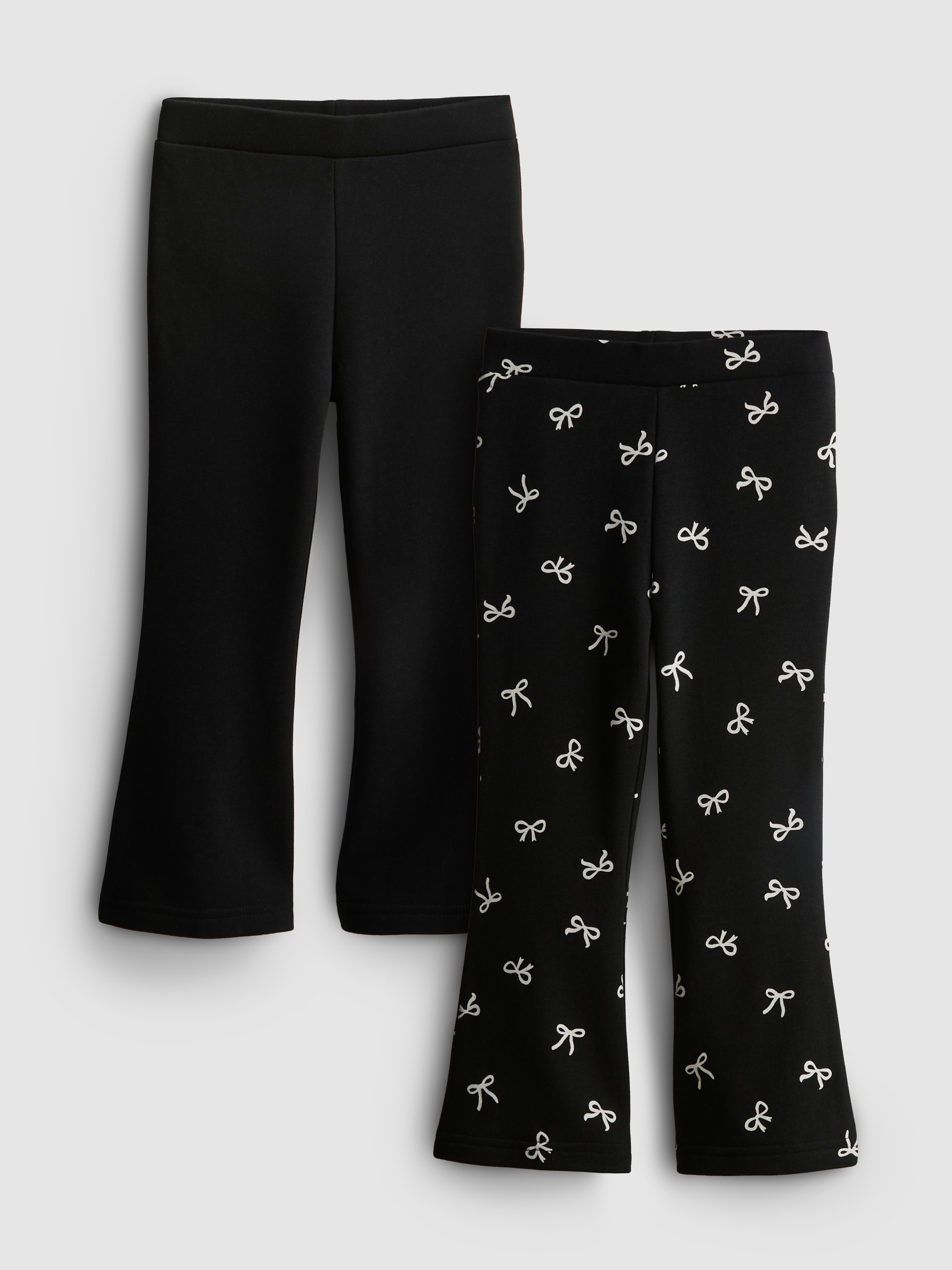 1-9yrs | Pure Cotton Plush Flare Leggings