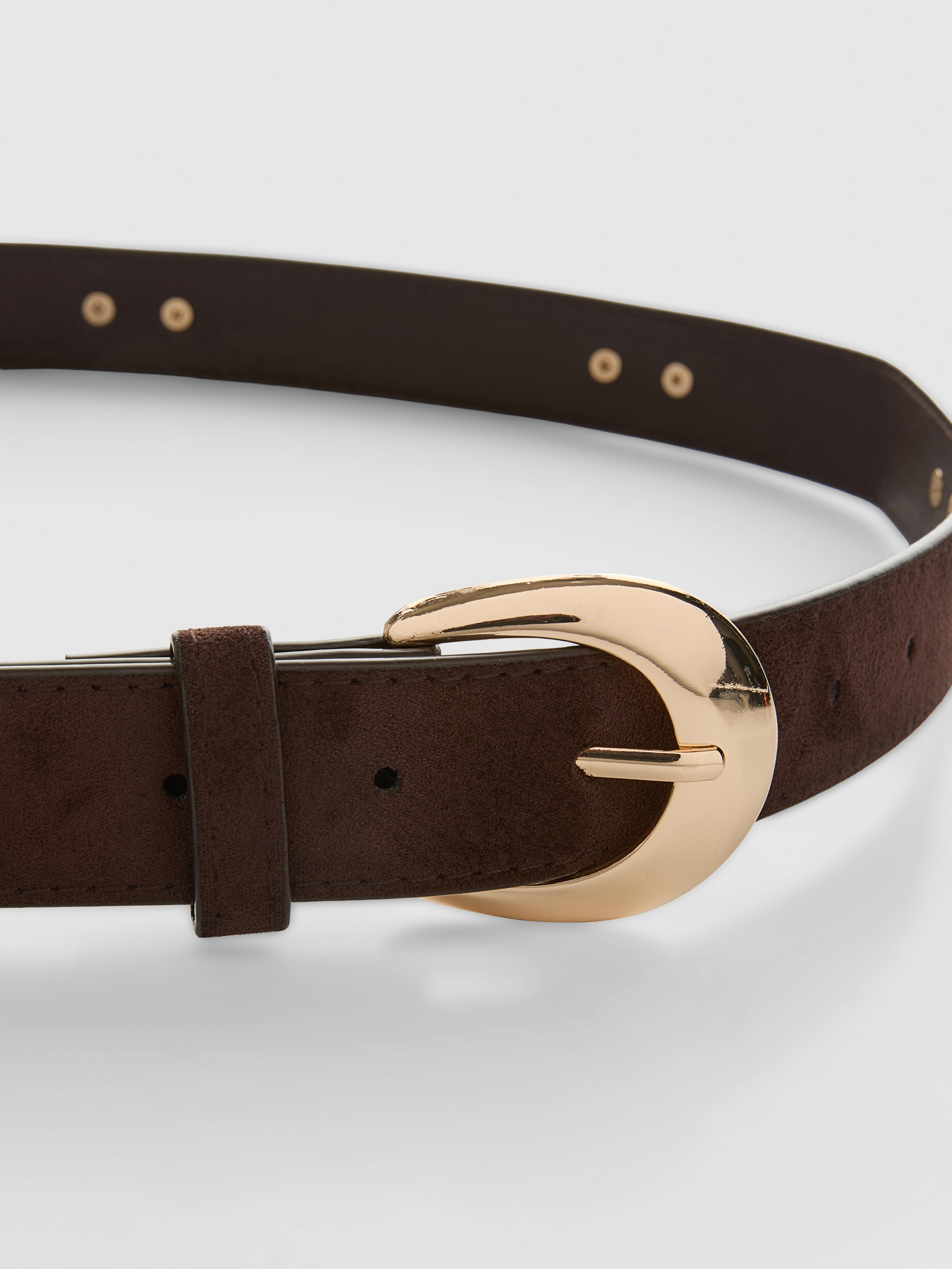 Metal Tip Buckle Belt