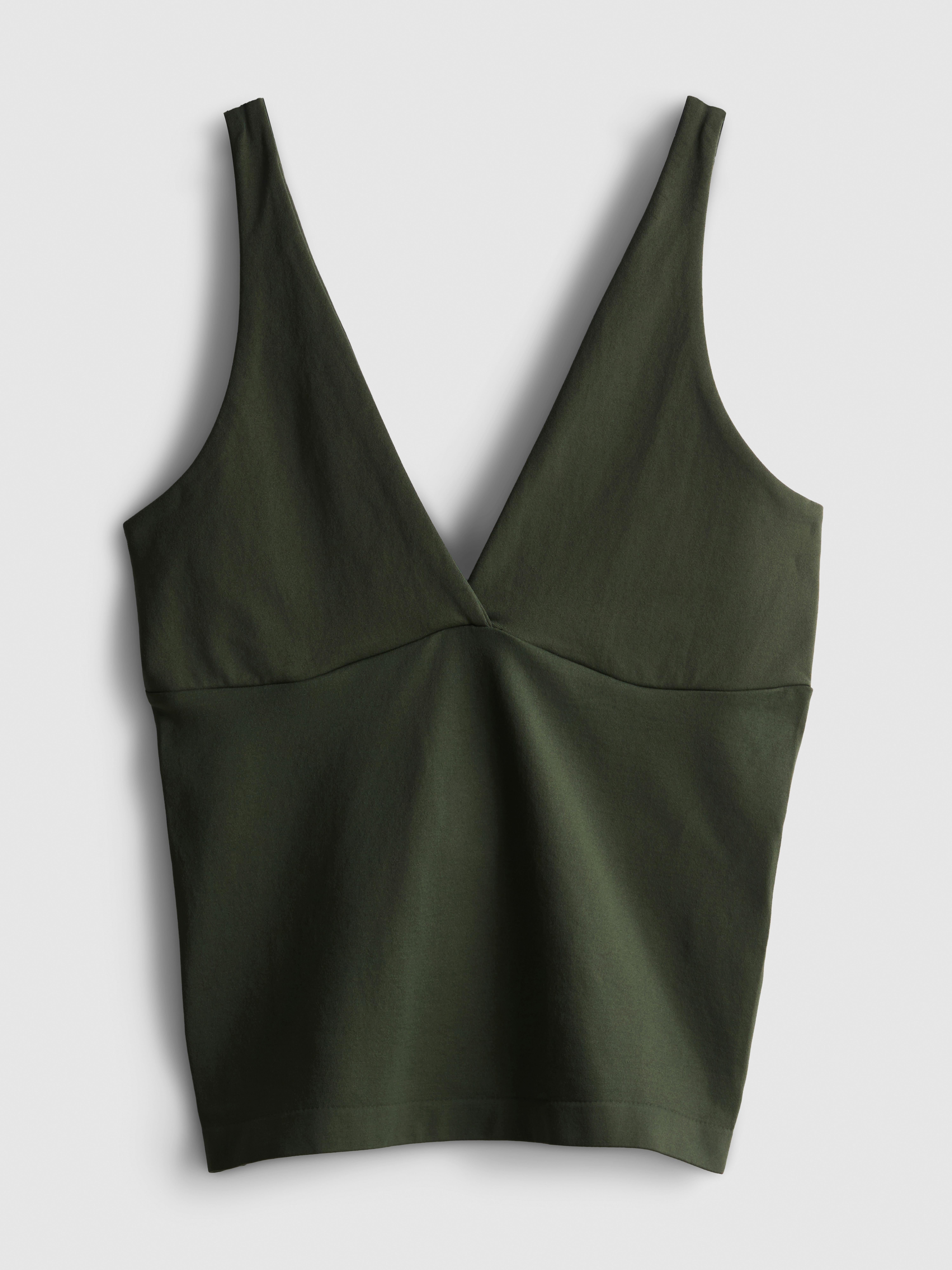 Seamless Supersoft V-Neck Active Tank Top
