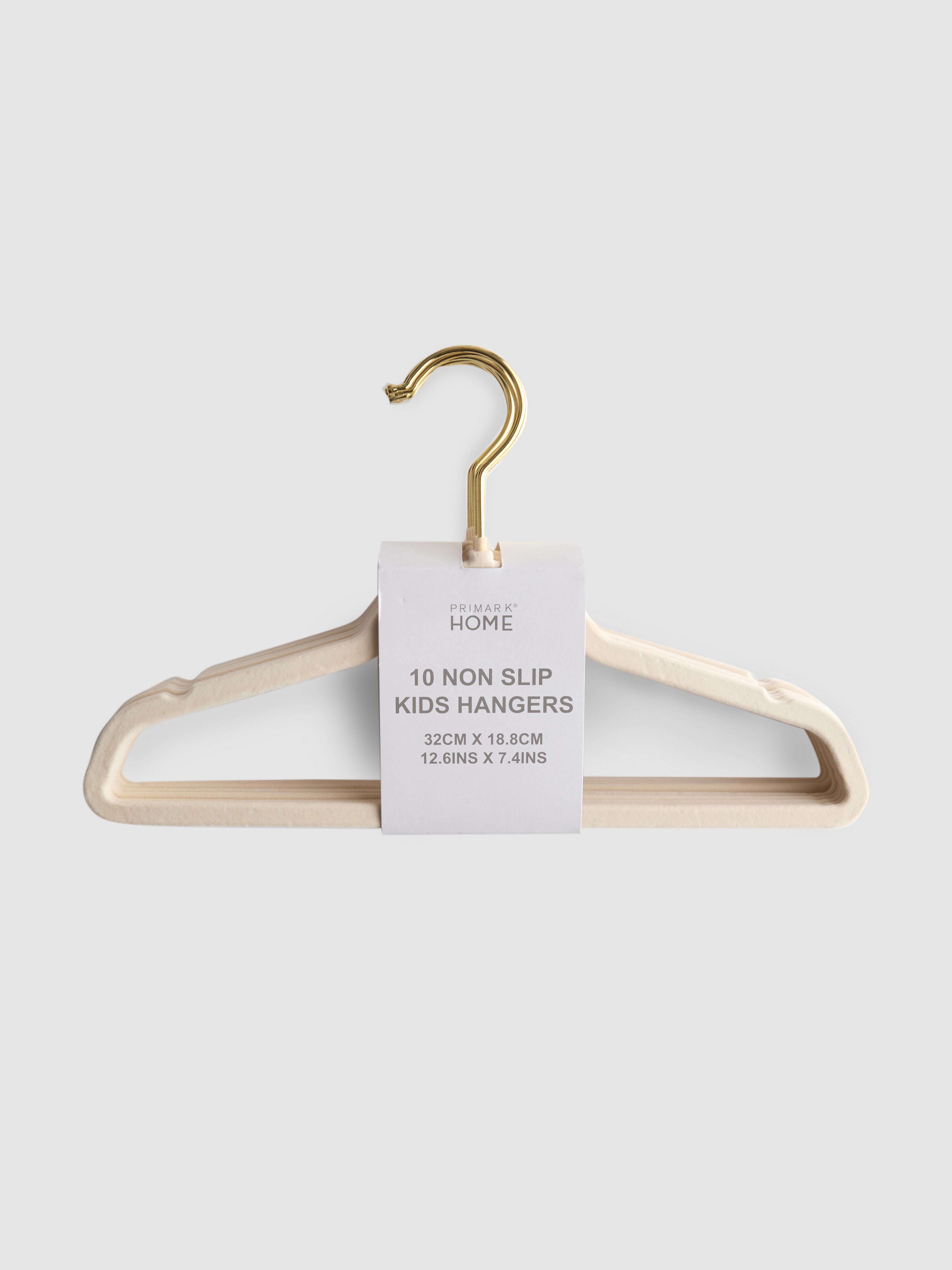 10pk Non-Slip Kids Hangers