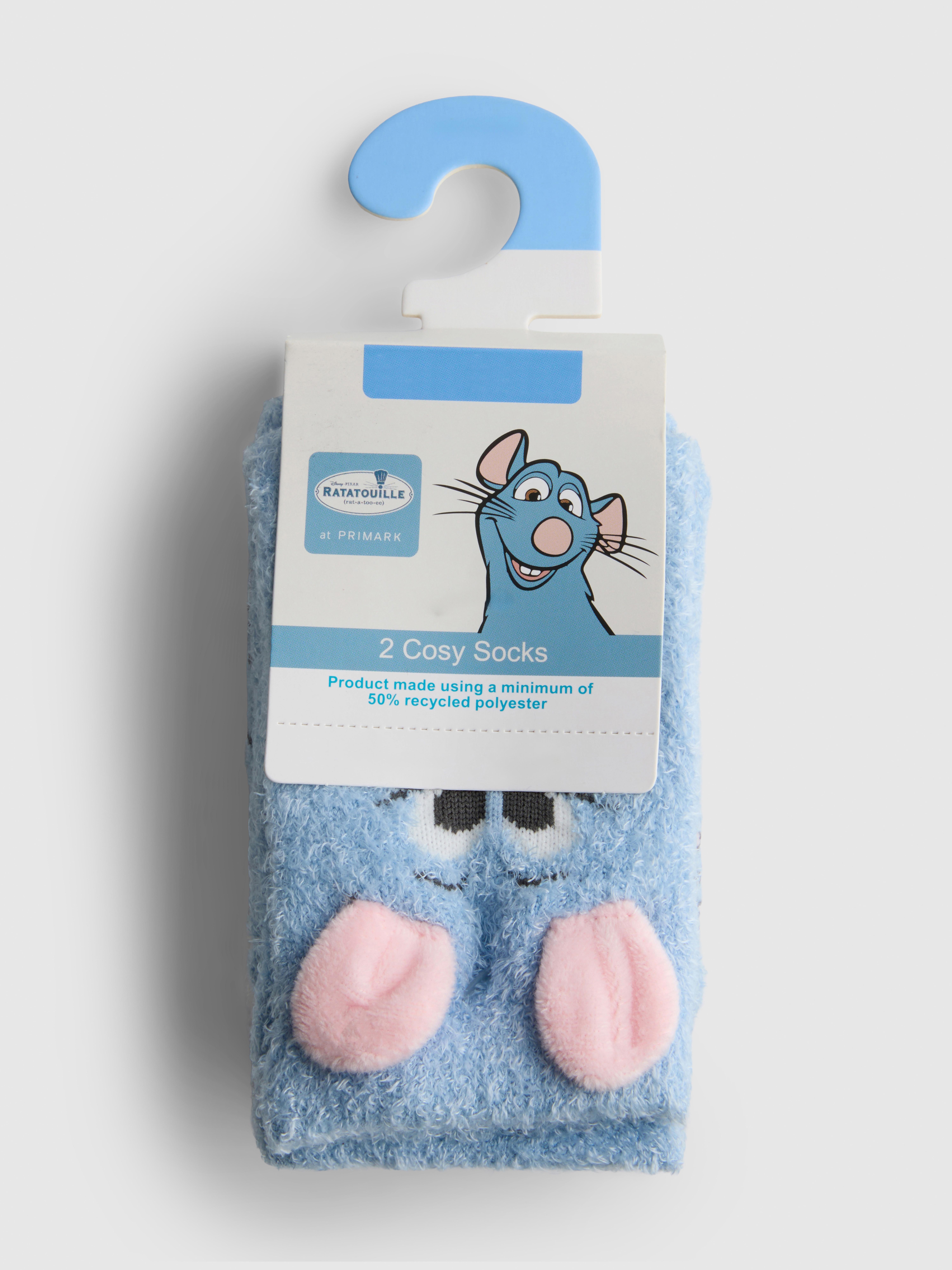 2pk Disney Pixar’s Ratatouille Cozy Socks