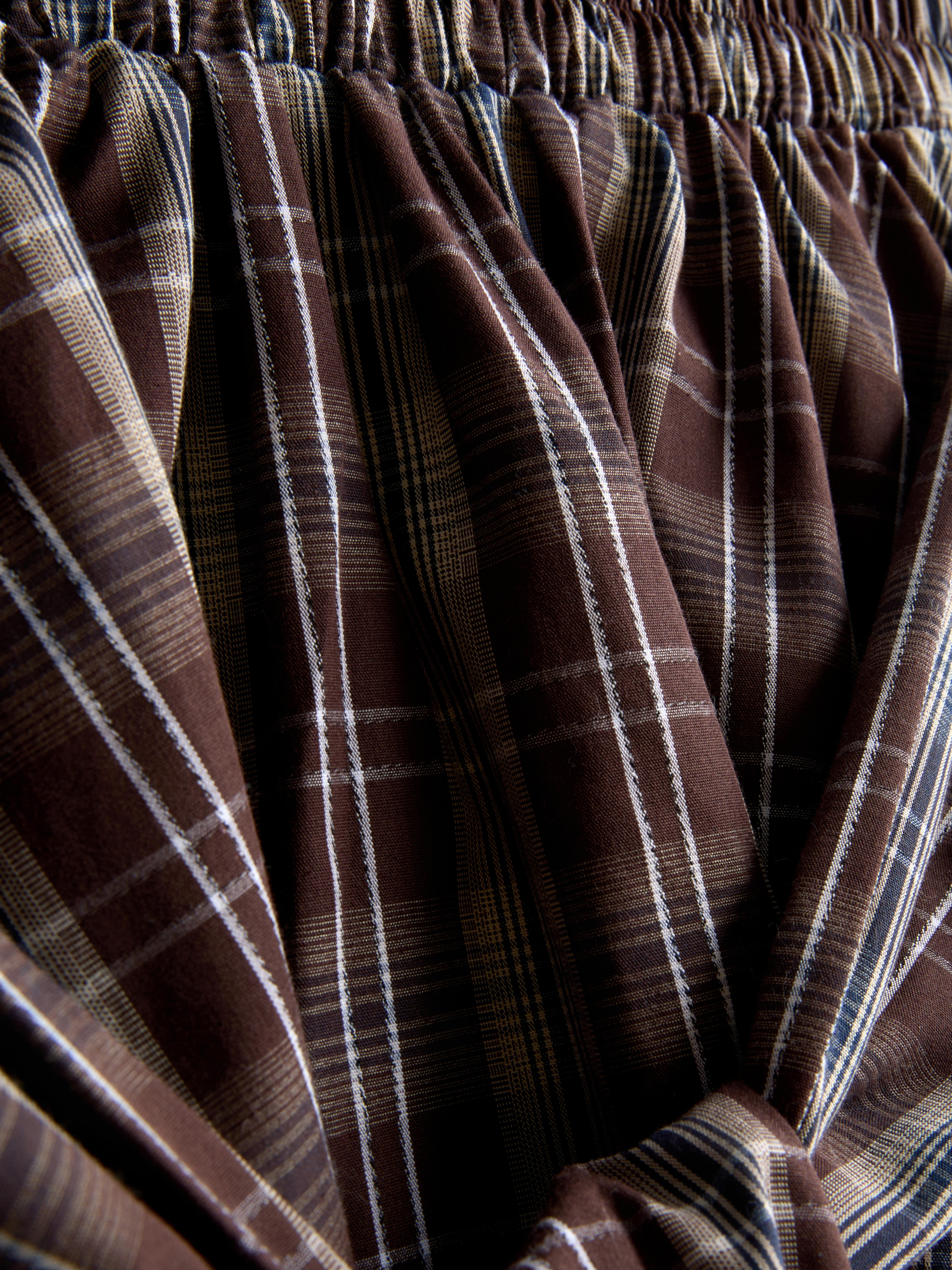 The Primark Scene | Asymmetric Tie Detail Check Mini Skirt