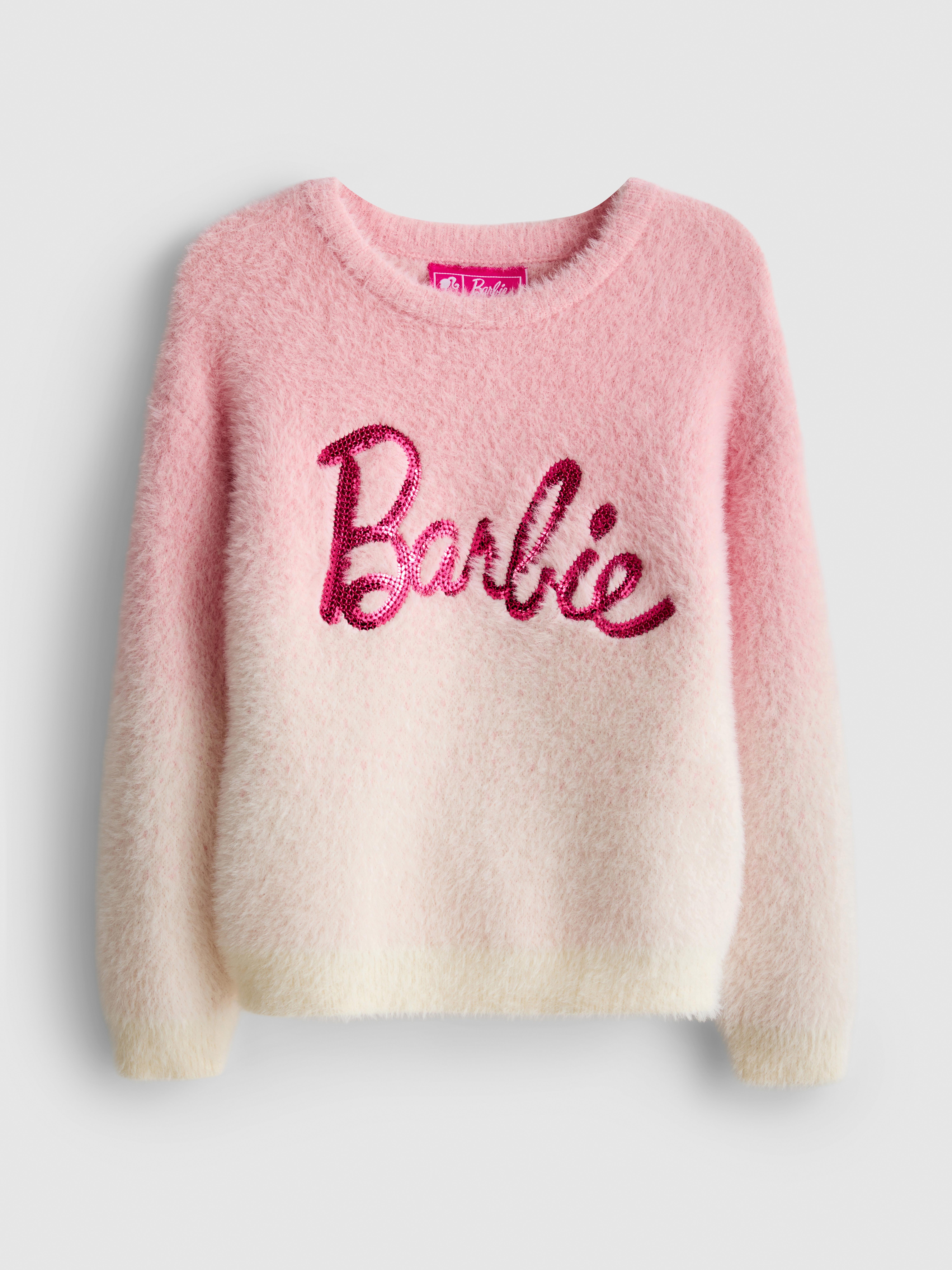 1-9yrs | Barbie Fluffy Sweater