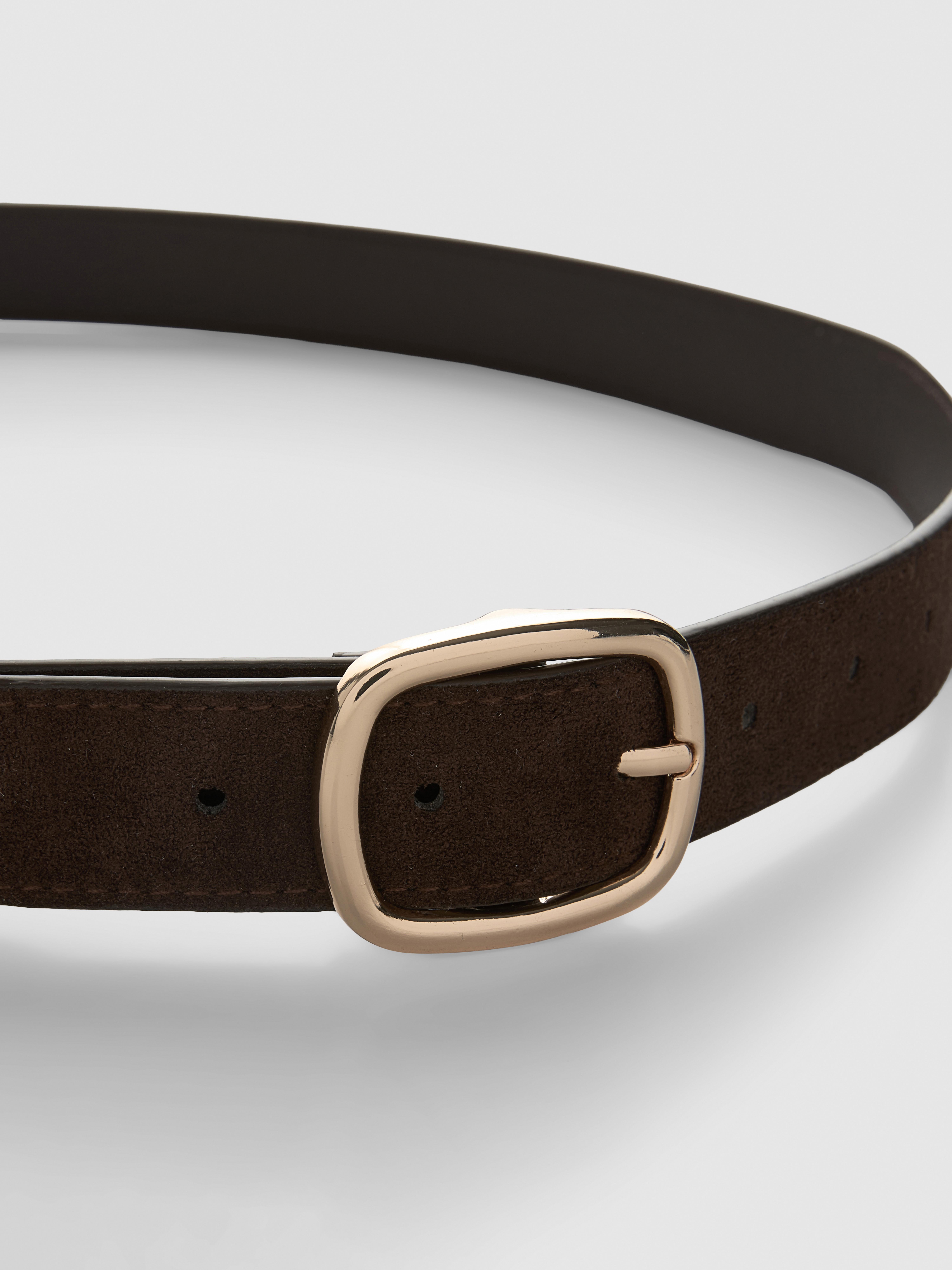Square-Buckle Belt
