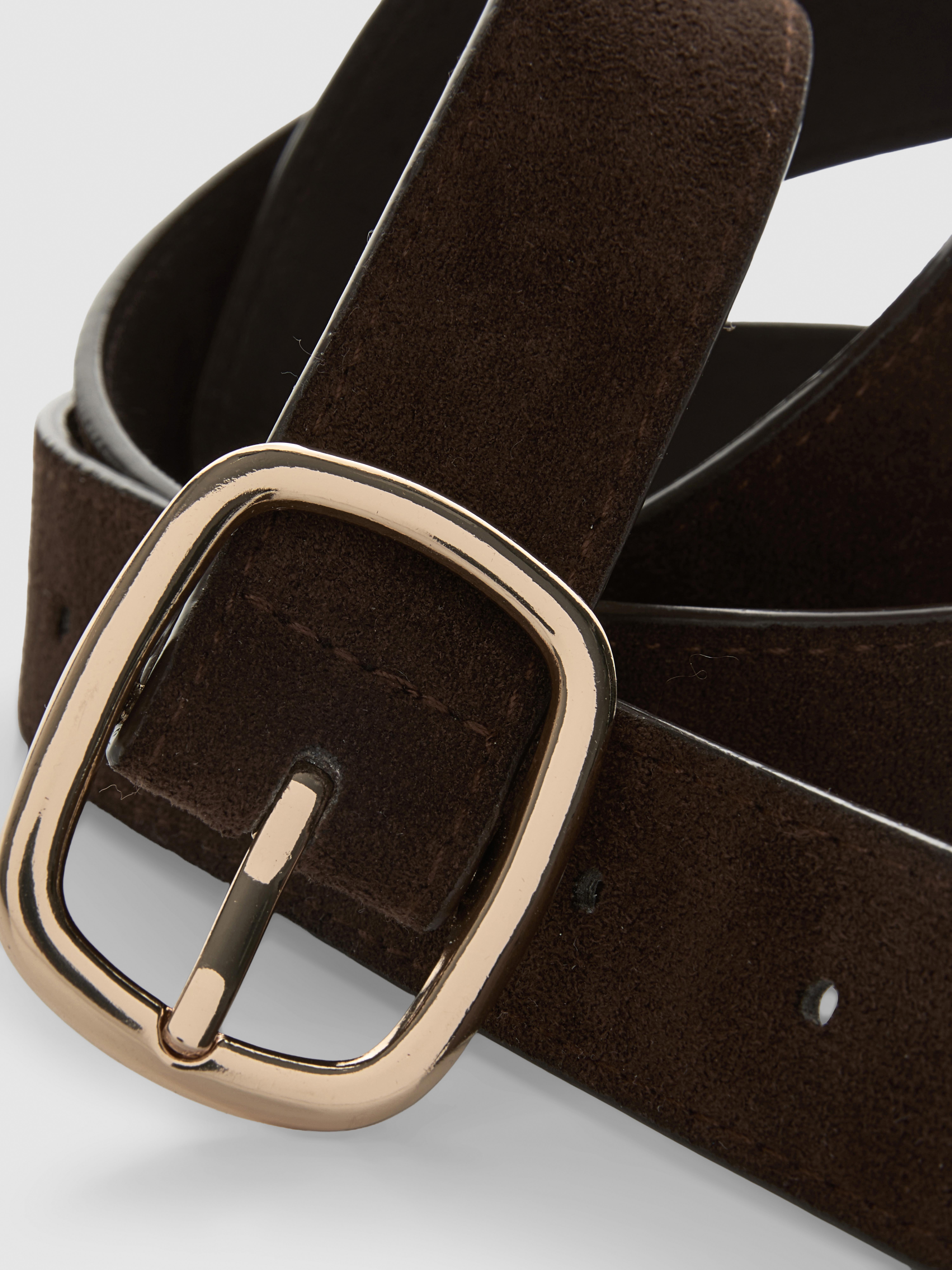 Square-Buckle Belt