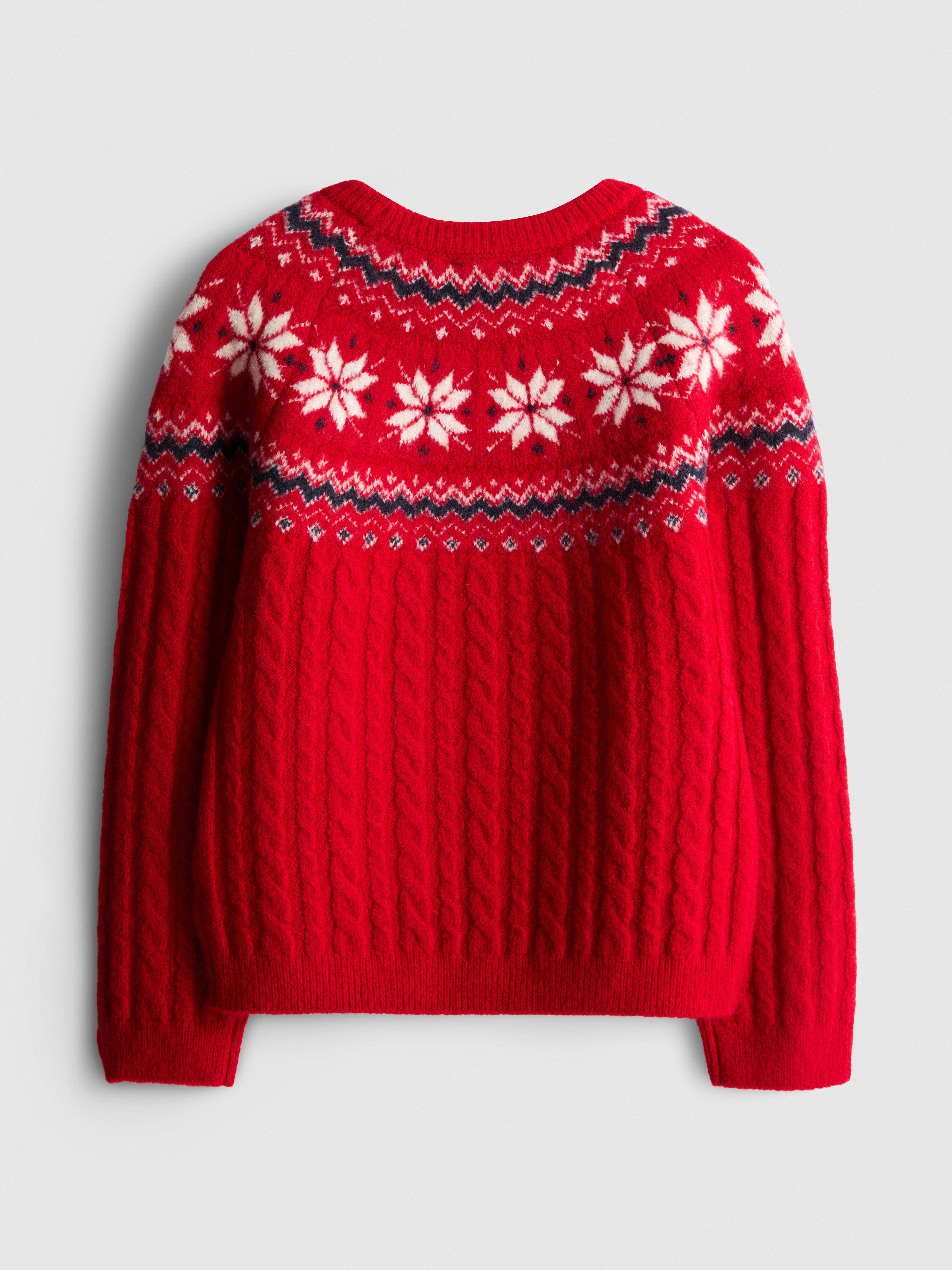 1-12yrs | Fair Isle Family Christmas Sweater