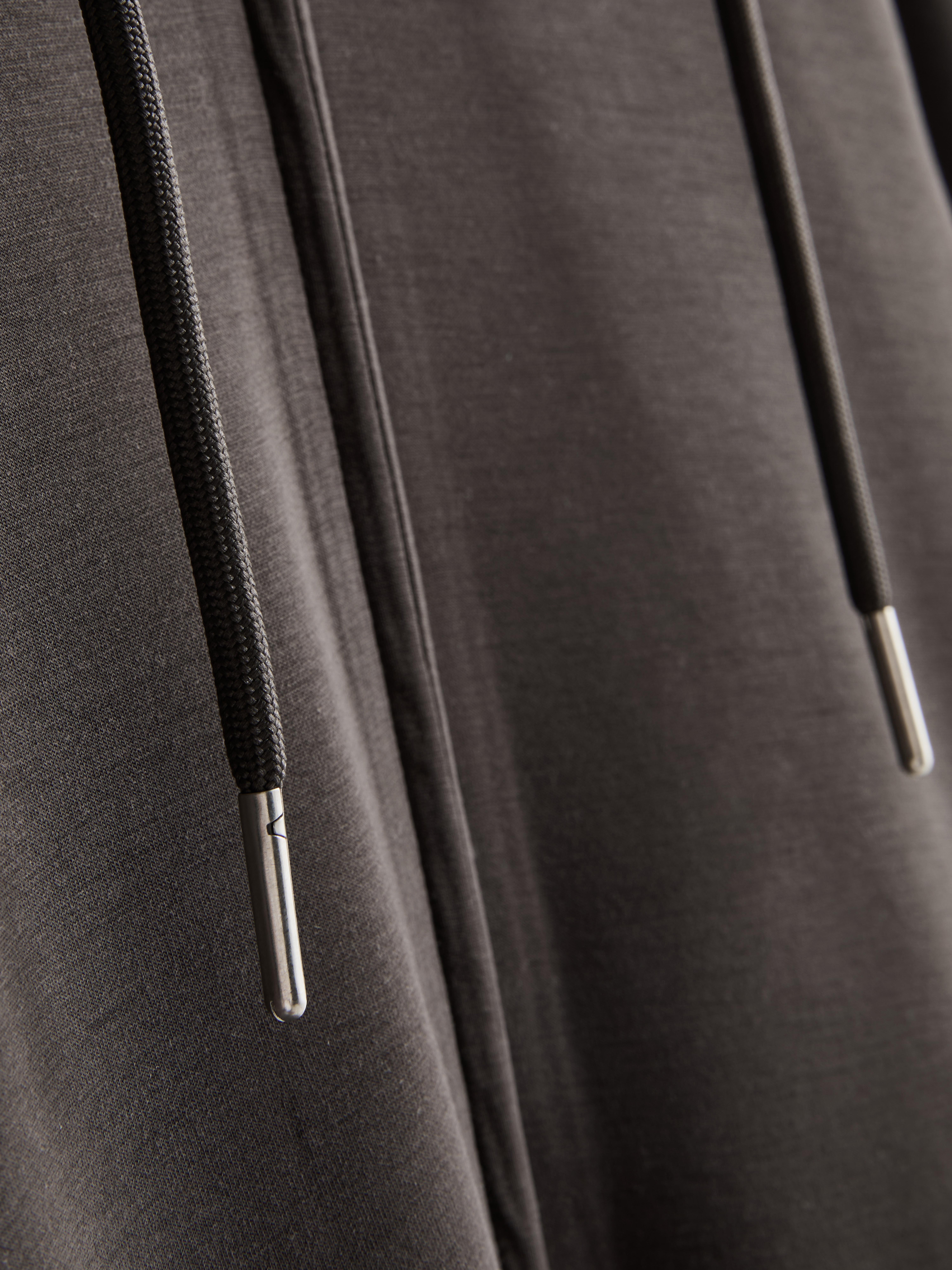 Modal-Blend Zip-Up Hoodie