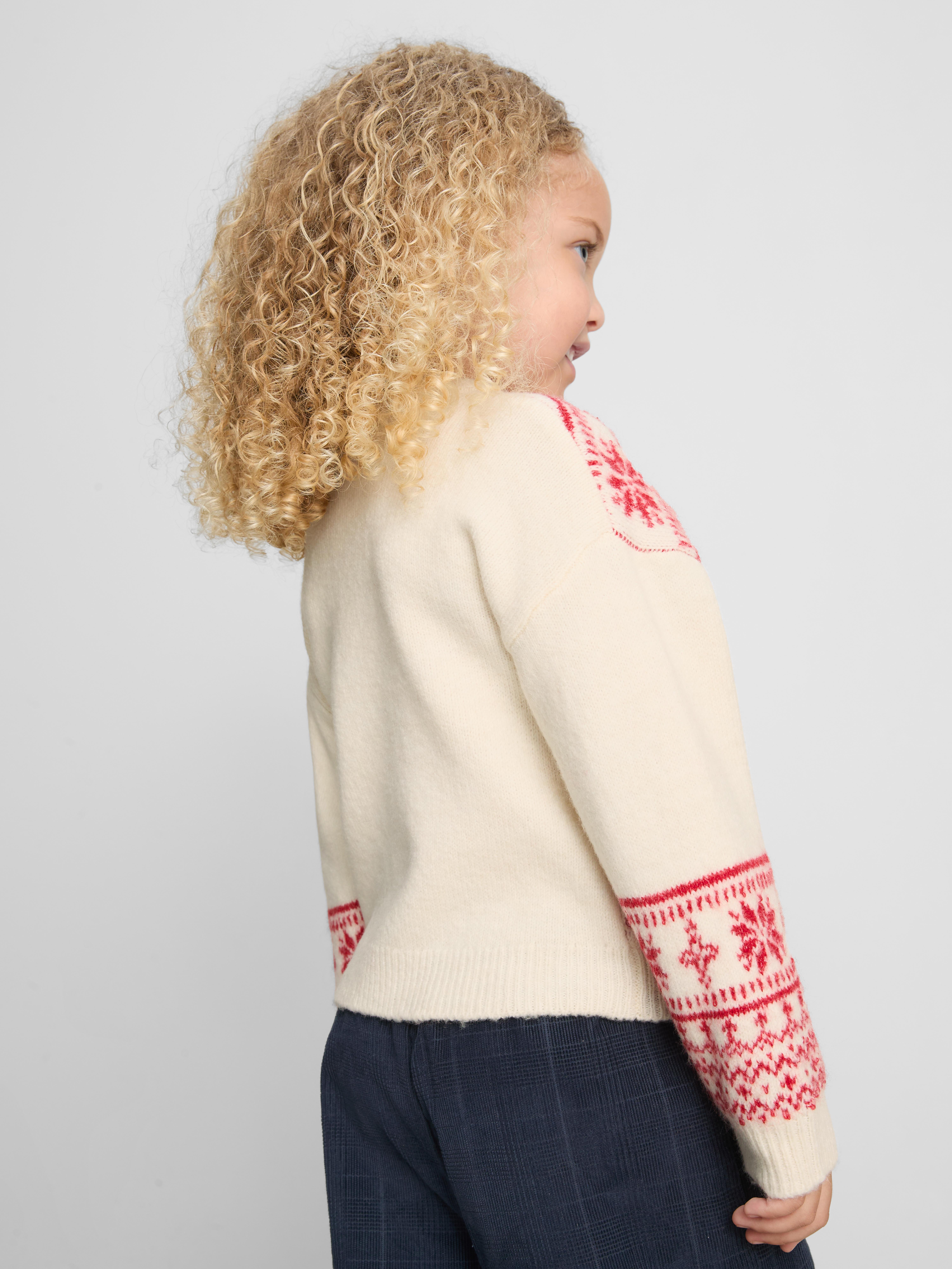 1-12yrs | Dog Fair Isle Family Christmas Sweater
