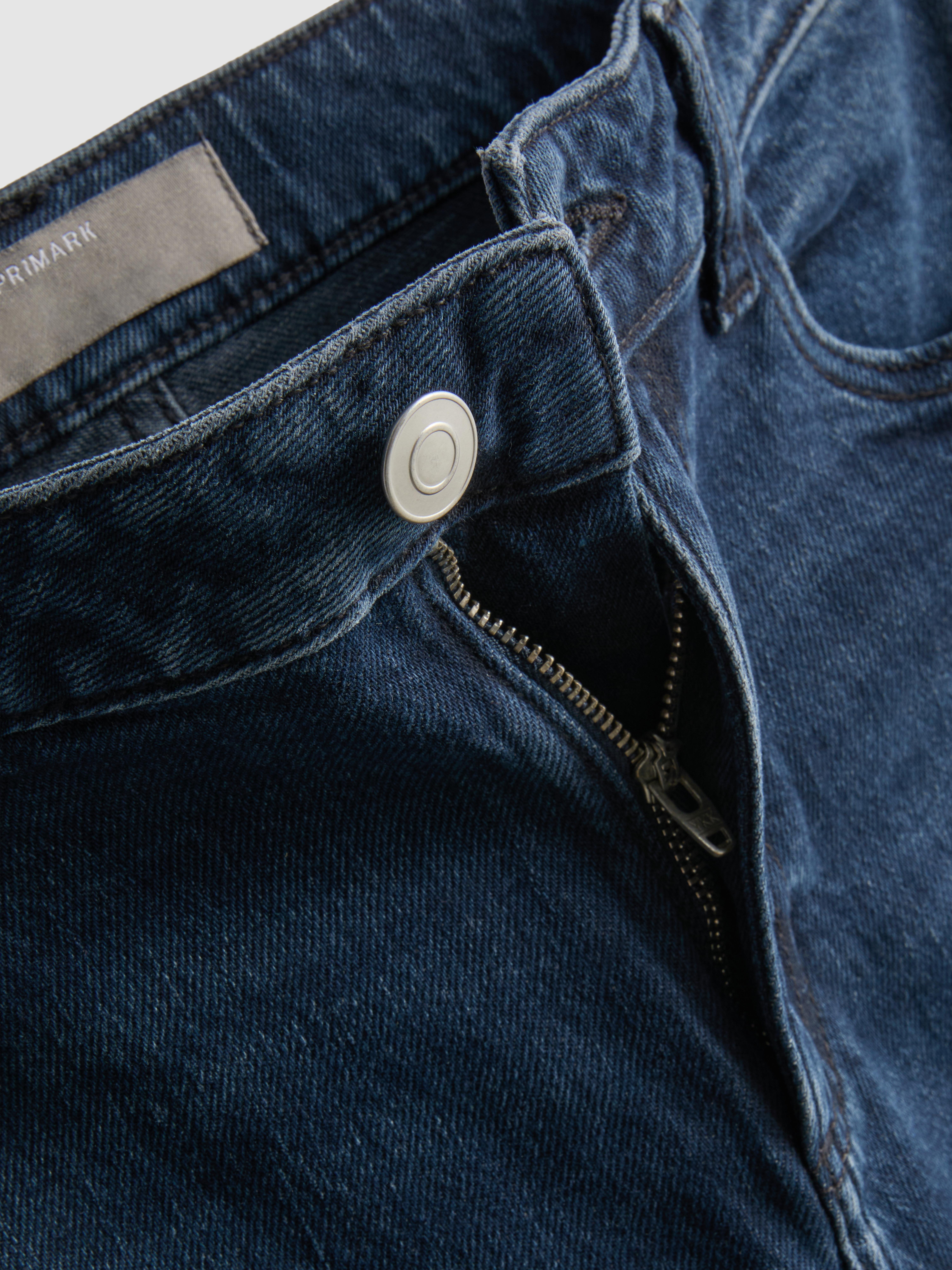 High-Waisted Straight-Leg Jeans