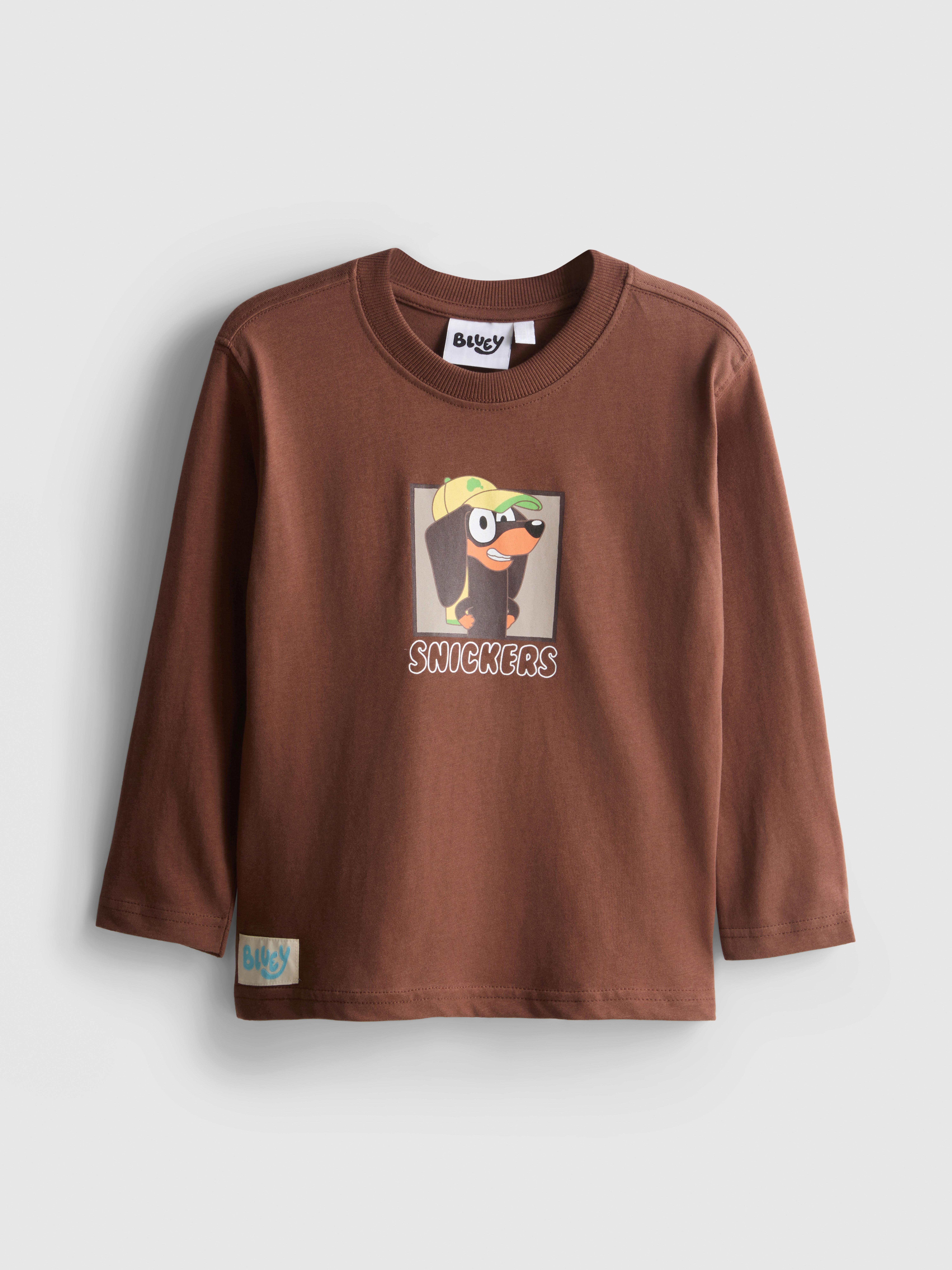 1-9 jr | Bluey Snickers T-shirt lange mouwen